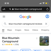 Review photo of Blue Mountain Campground by Elizabeth A., August 10, 2021