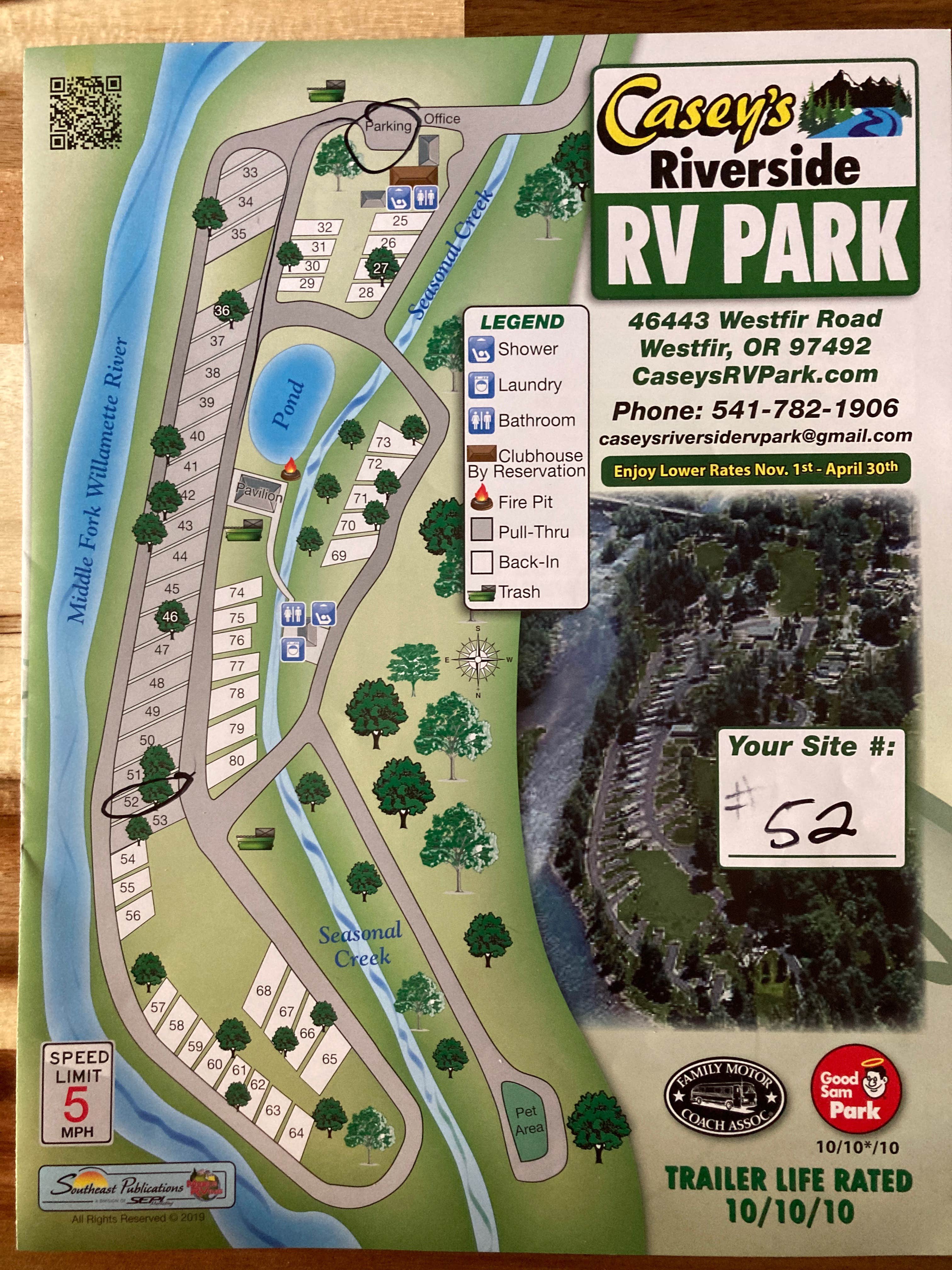 Camper submitted image from Casey's Riverside RV resort - 4