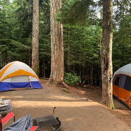 Spacious campsite