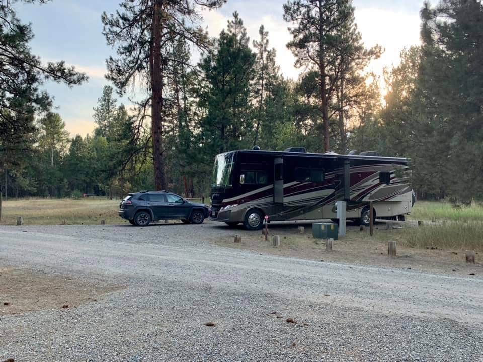 Ray & Terri F.'s photo of rv camping at Chief Looking Glass Campground near Bonner, MT