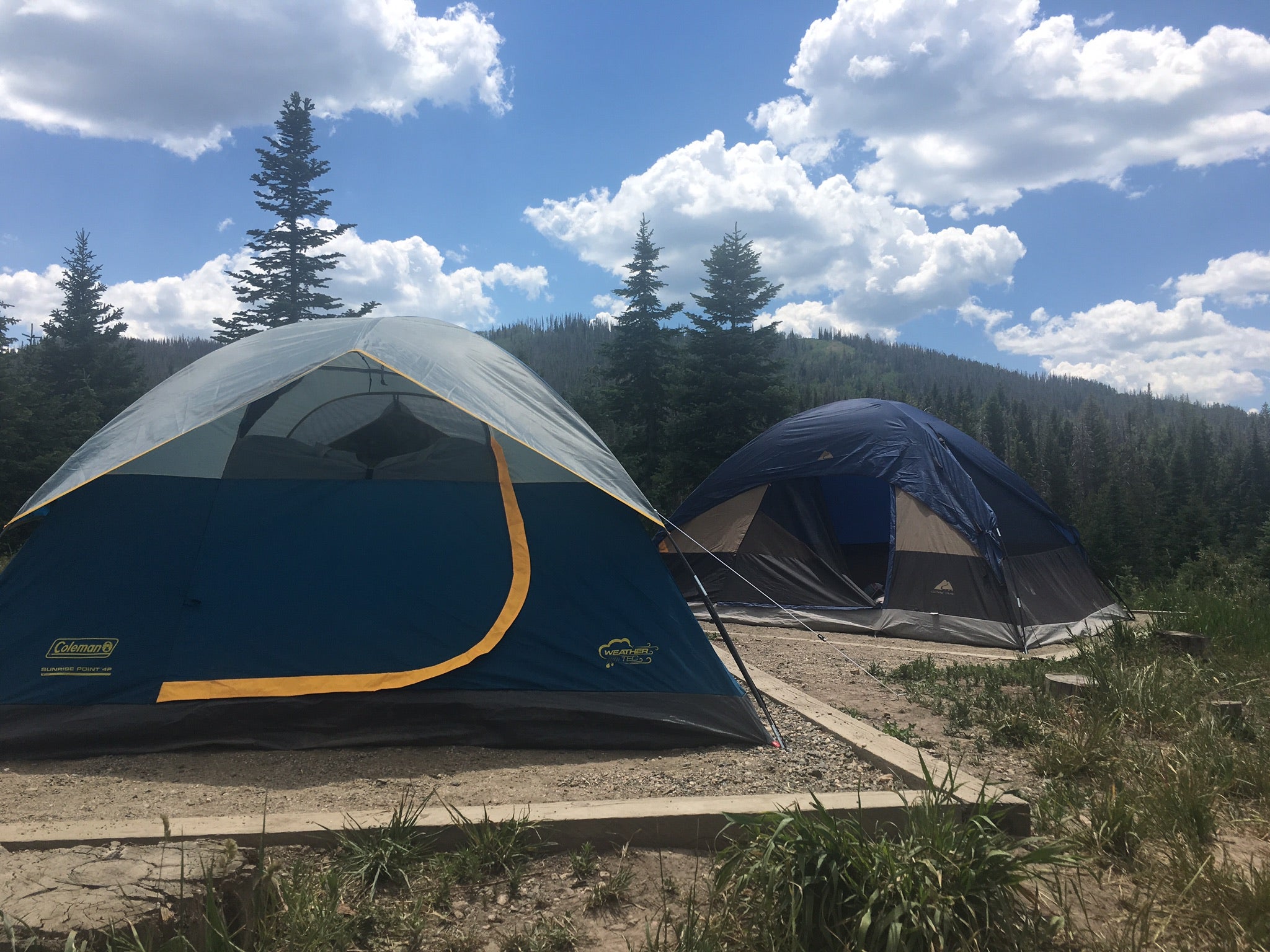 Tent set up 