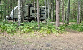 Devora  D.'s photo of glamping accommodations at Camp Seven Lake Campground near Nahma, MI