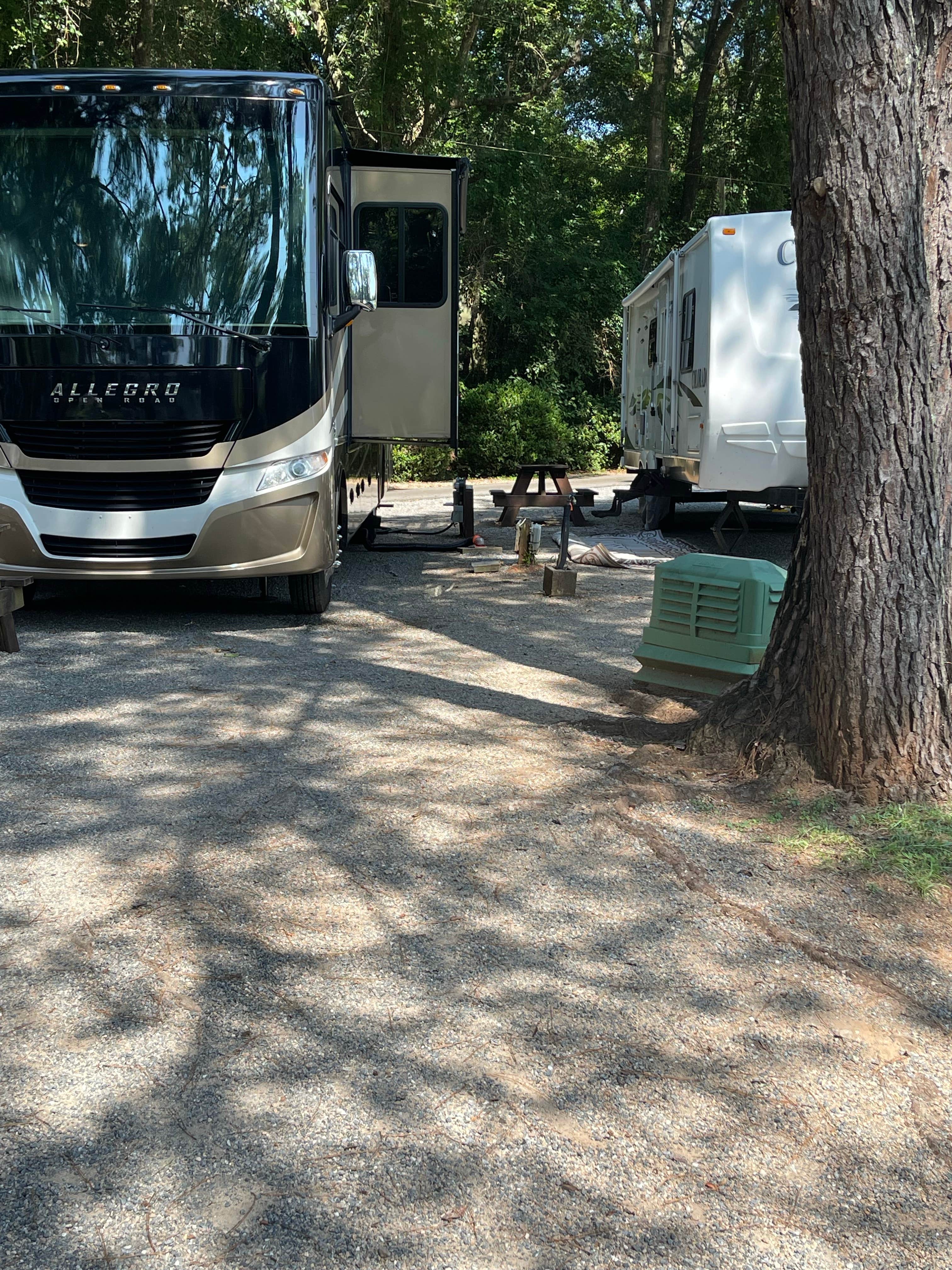 Jody J.'s photo of rv camping at Tallahassee RV Park near Lake Seminole