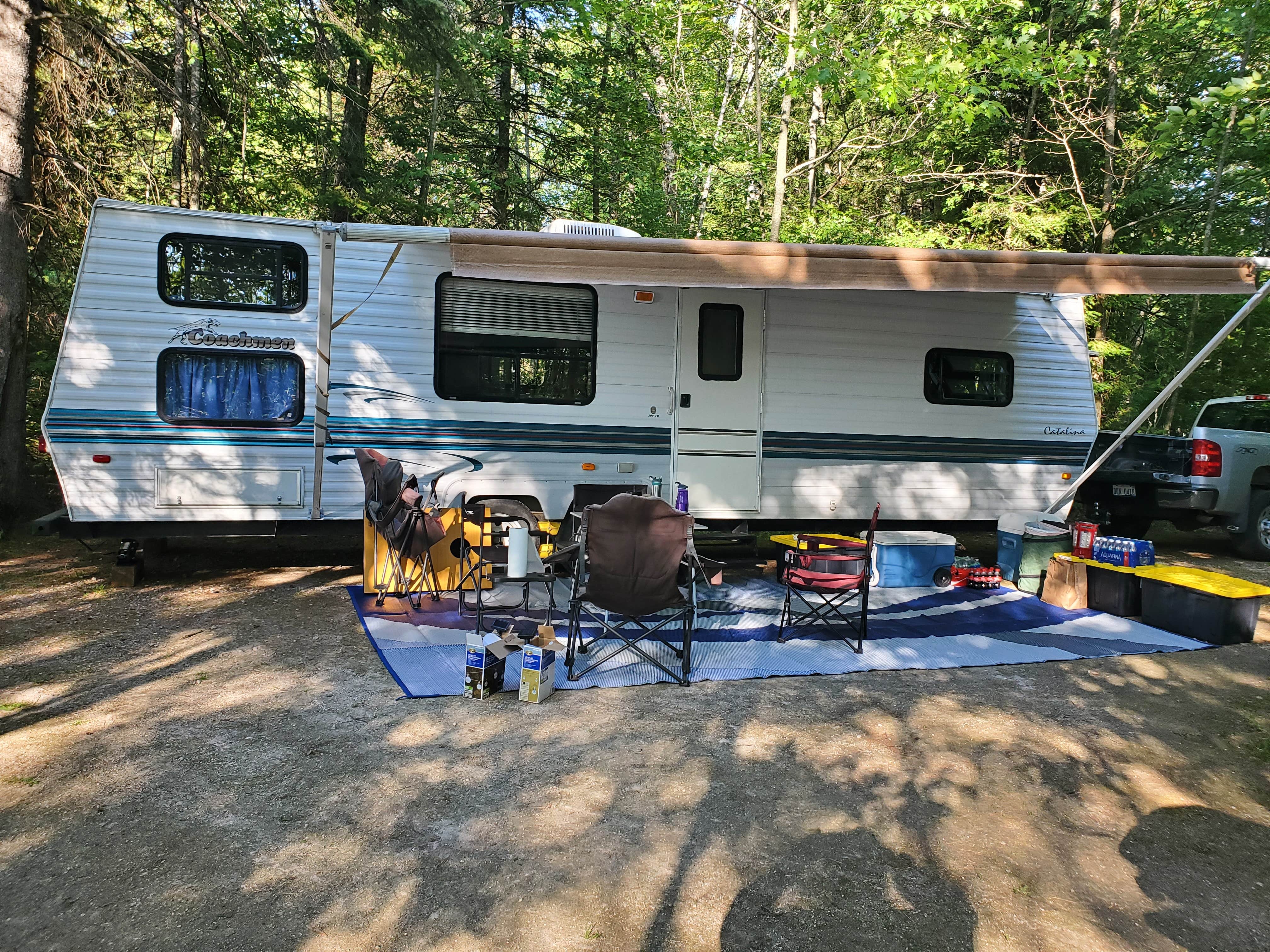 Devora  D.'s photo at Brevoort Lake Campground near Beaver Island, MI