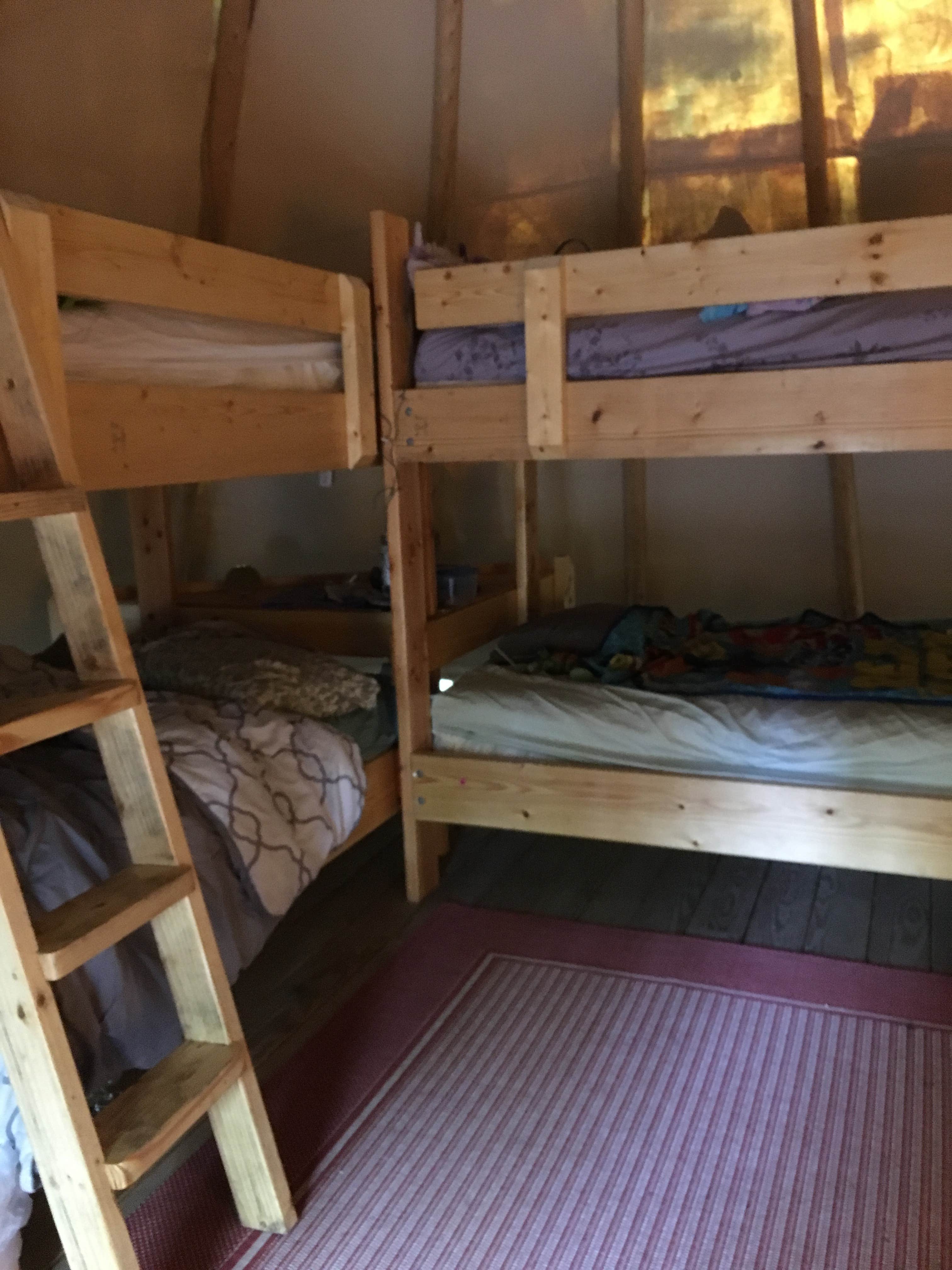 Denise D.'s photo of glamping accommodations at Beachcomber Camping Resort near Houston, DE