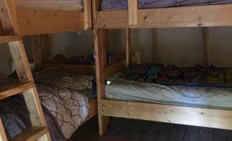 Denise D.'s photo of glamping accommodations at Beachcomber Camping Resort near Smyrna, DE