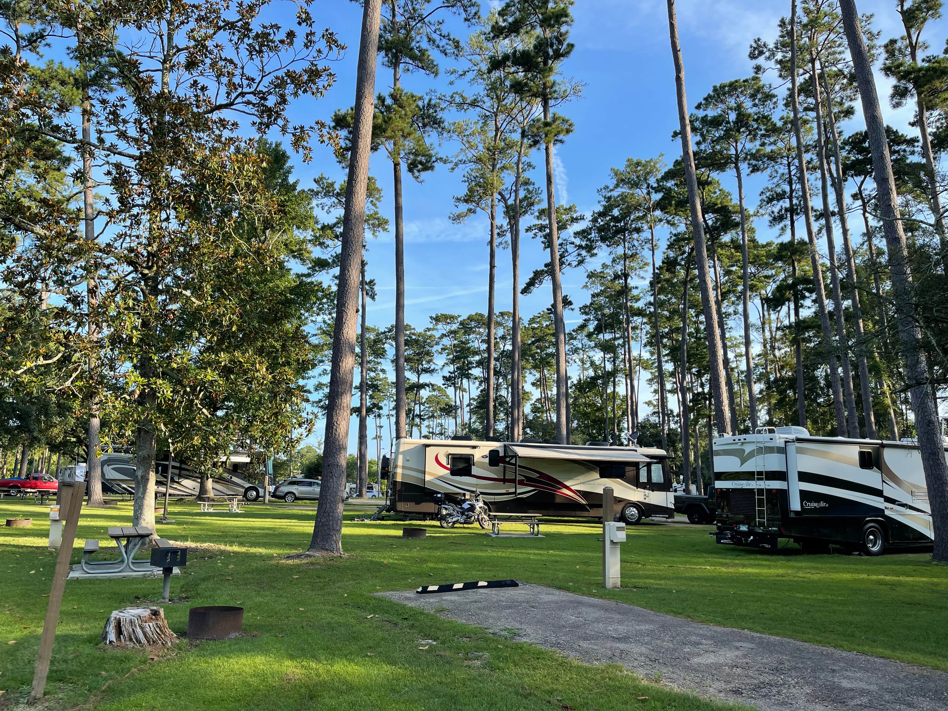 Dean and Dodie B.'s photo of rv camping at Fairview-Riverside State Park near Hammond, LA