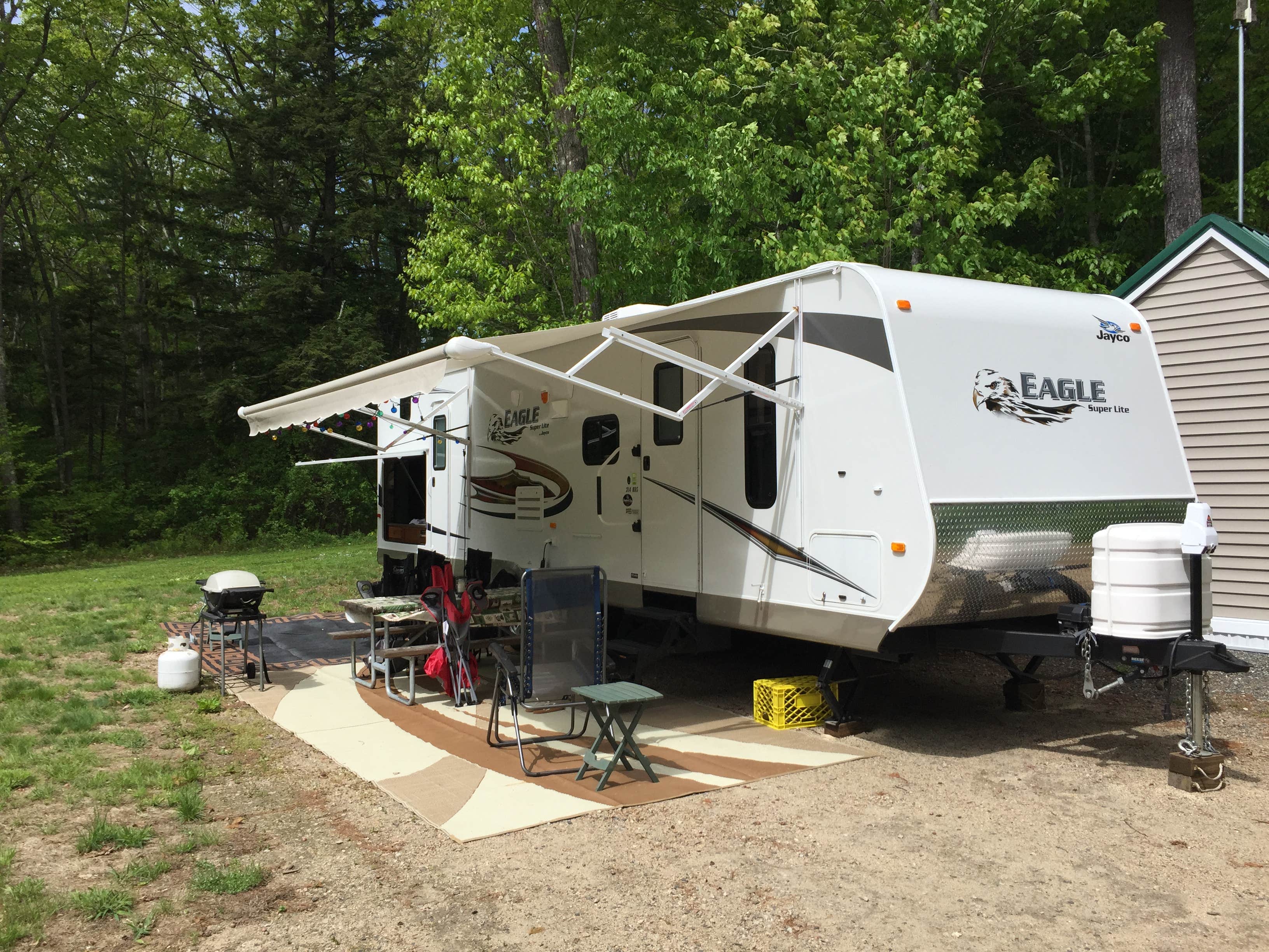 Steve K.'s photo of rv camping at Hemlock Grove Campground near Kennebunkport, ME