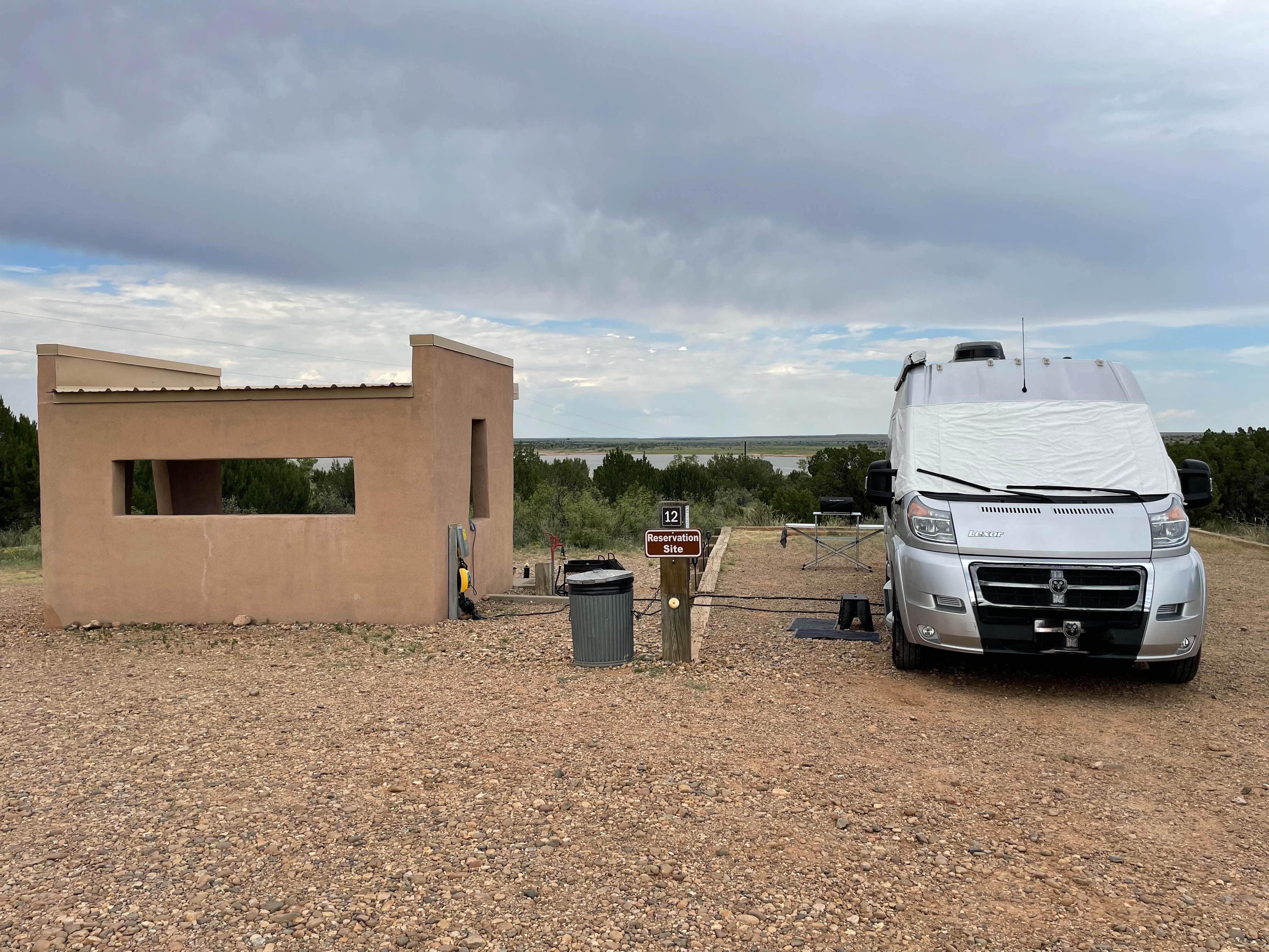Debbie J.'s photo of rv camping at Pecos Campground — Sumner Lake State Park near Fort Sumner, NM