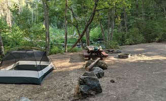 Geoff P.'s photo of tent camping at Beaver Creek Campground near Yreka, CA