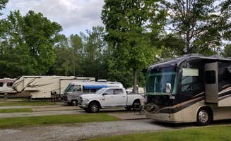 Connie's photo of rv camping at Lake Pines RV Park & Campground near Molena, GA