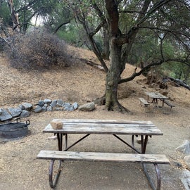 Site 7 - It is on the edge of the campground. There’s a hill to the east so you get shade until about 10am and then you get roasted the rest of the day.