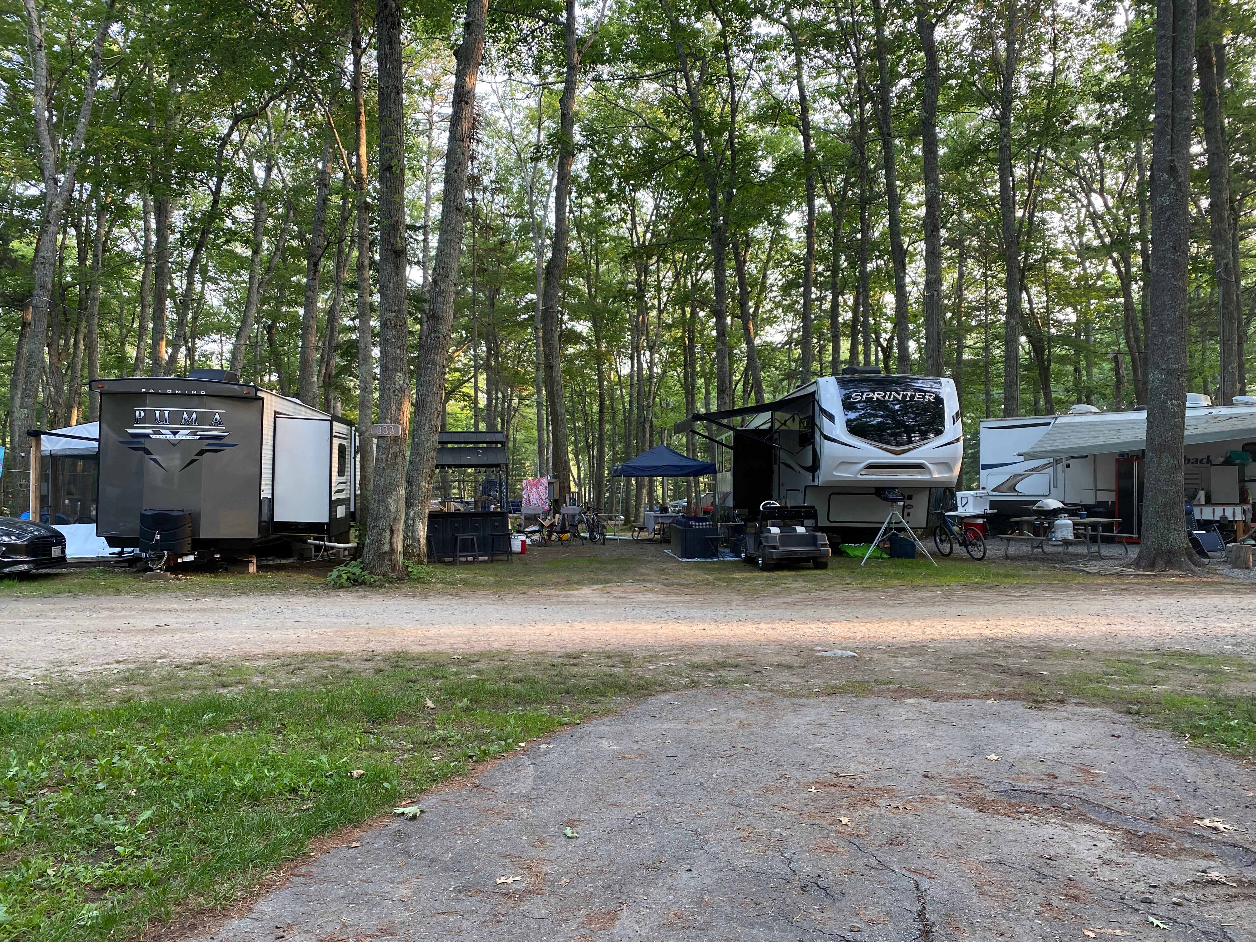 Camper submitted image from Lake Pemaquid Campground - 1