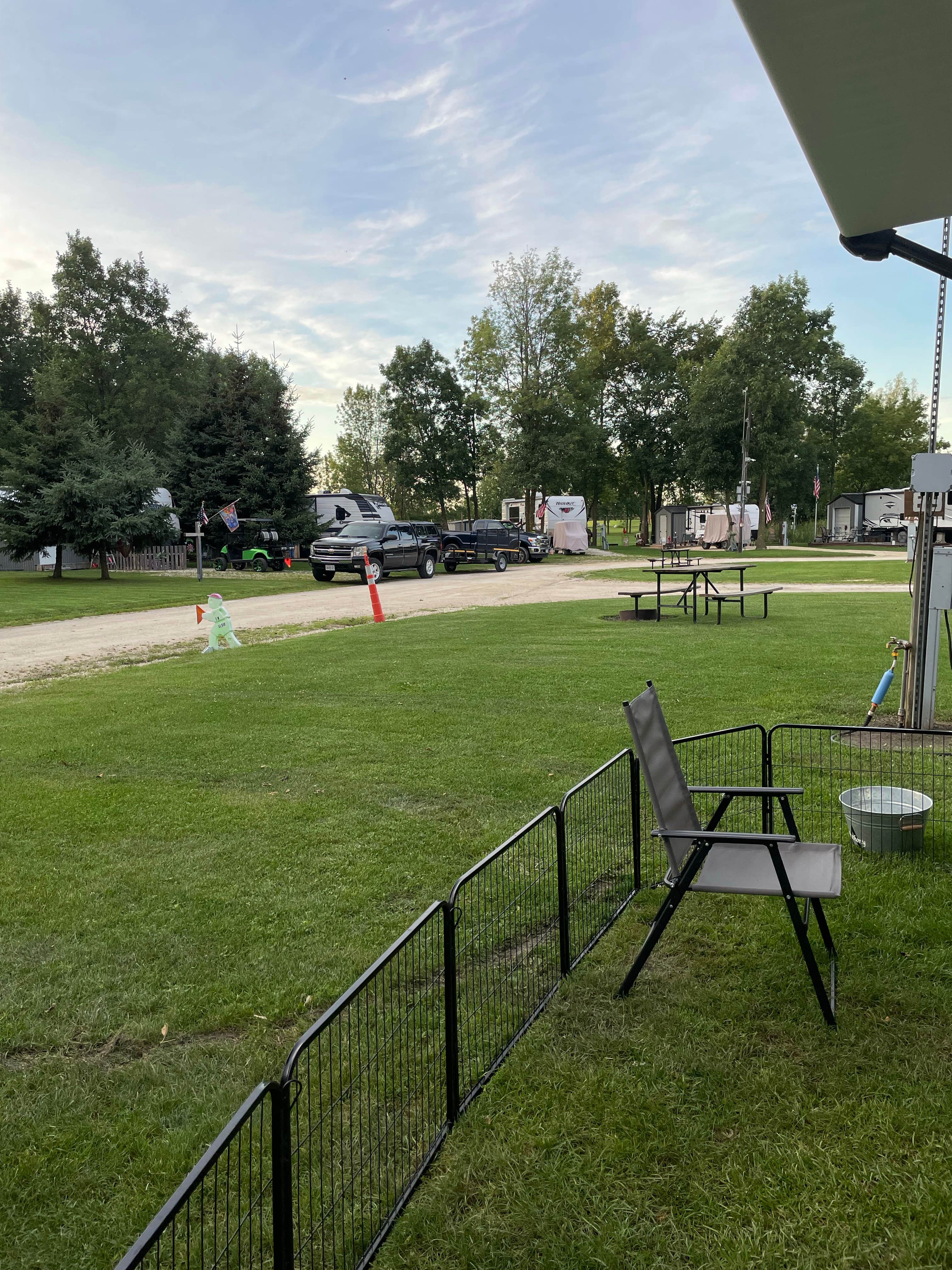 Camper-submitted photo at Rainbows End Campground near Combined Locks, WI