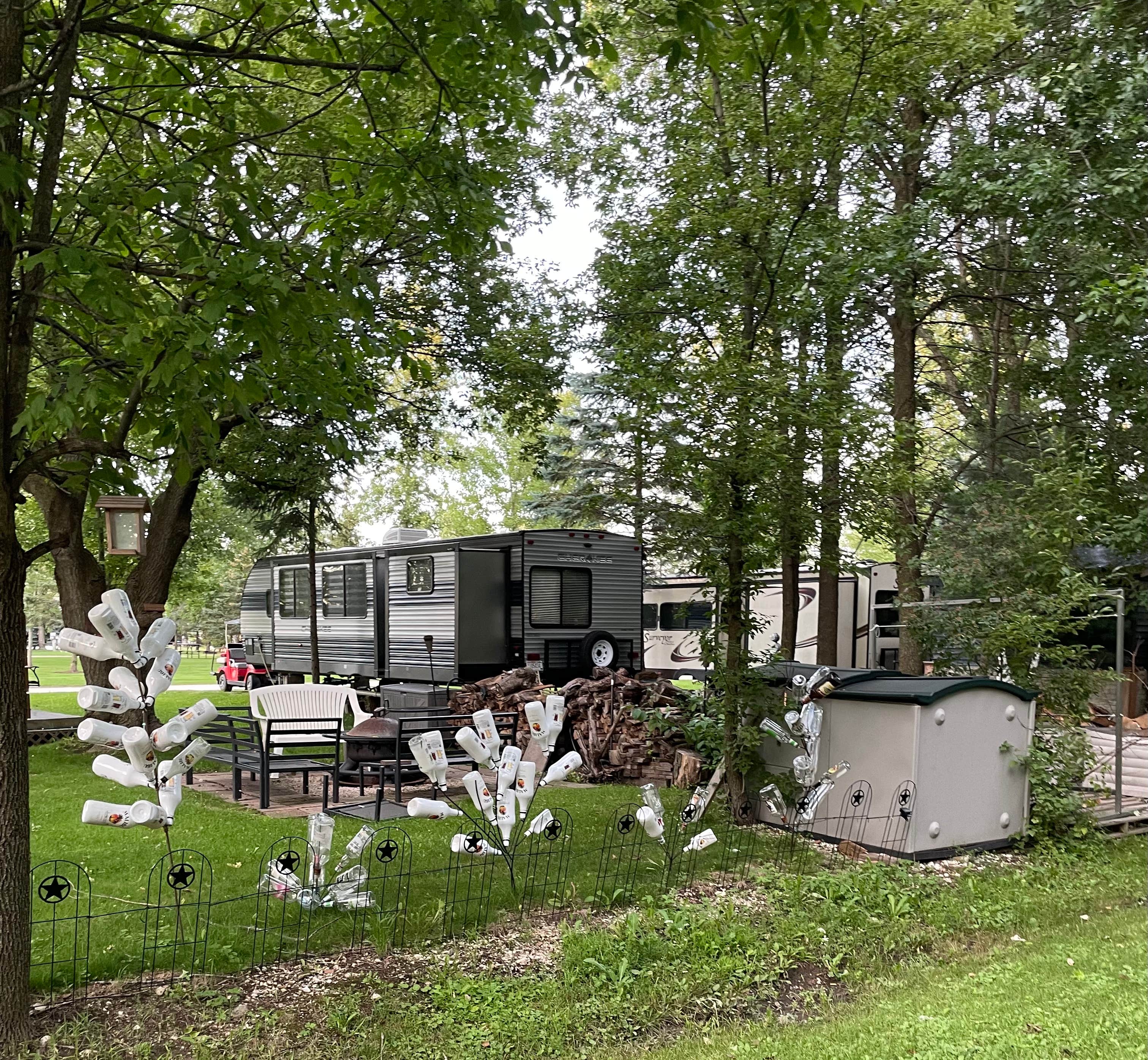 Camper-submitted photo at Rainbows End Campground near Combined Locks, WI