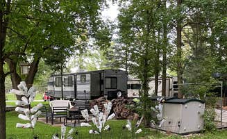 Brenda A.'s photo of rv camping at Rainbows End Campground near Denmark, WI