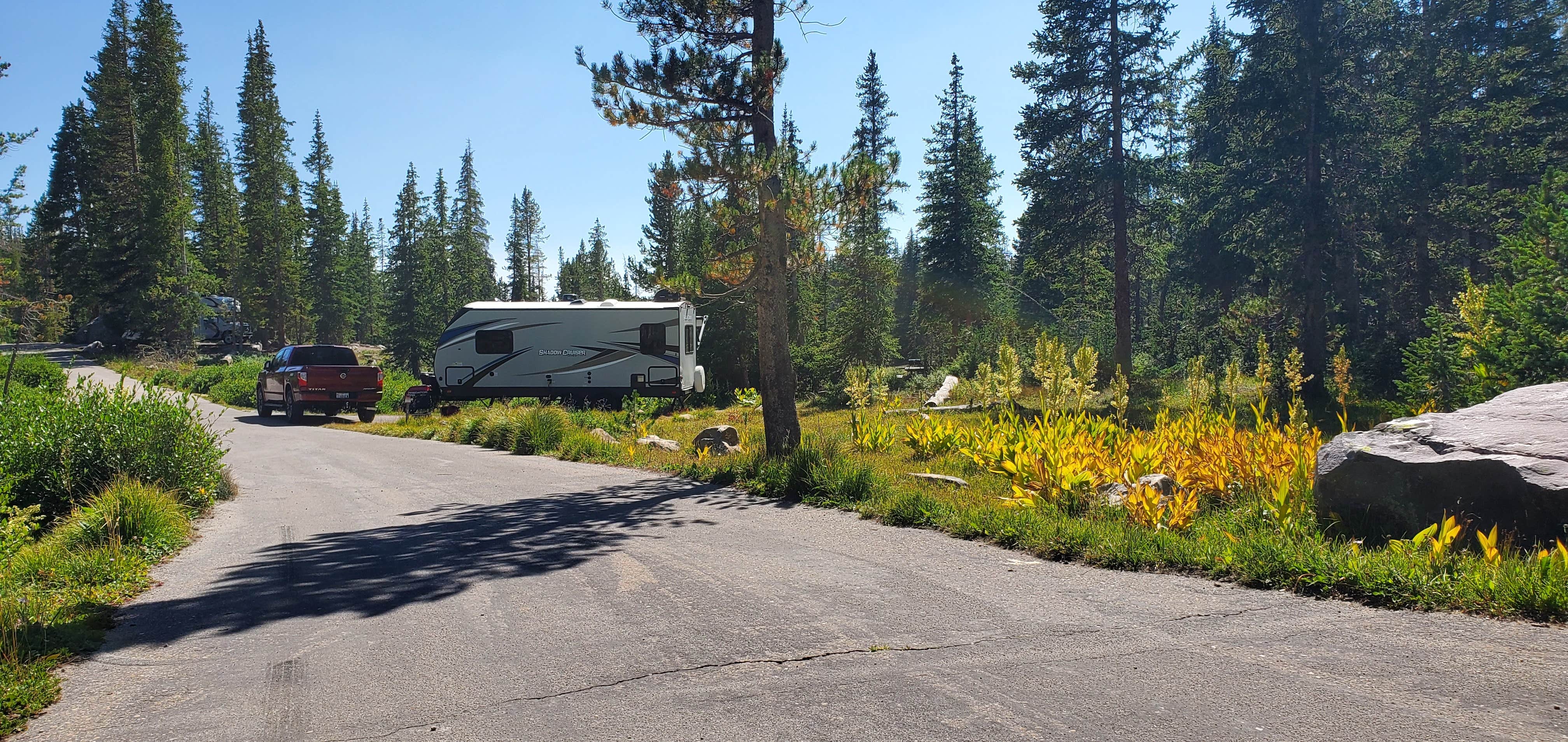 Steven M.'s photo of rv camping at Lost Creek Campground near Robertson, WY