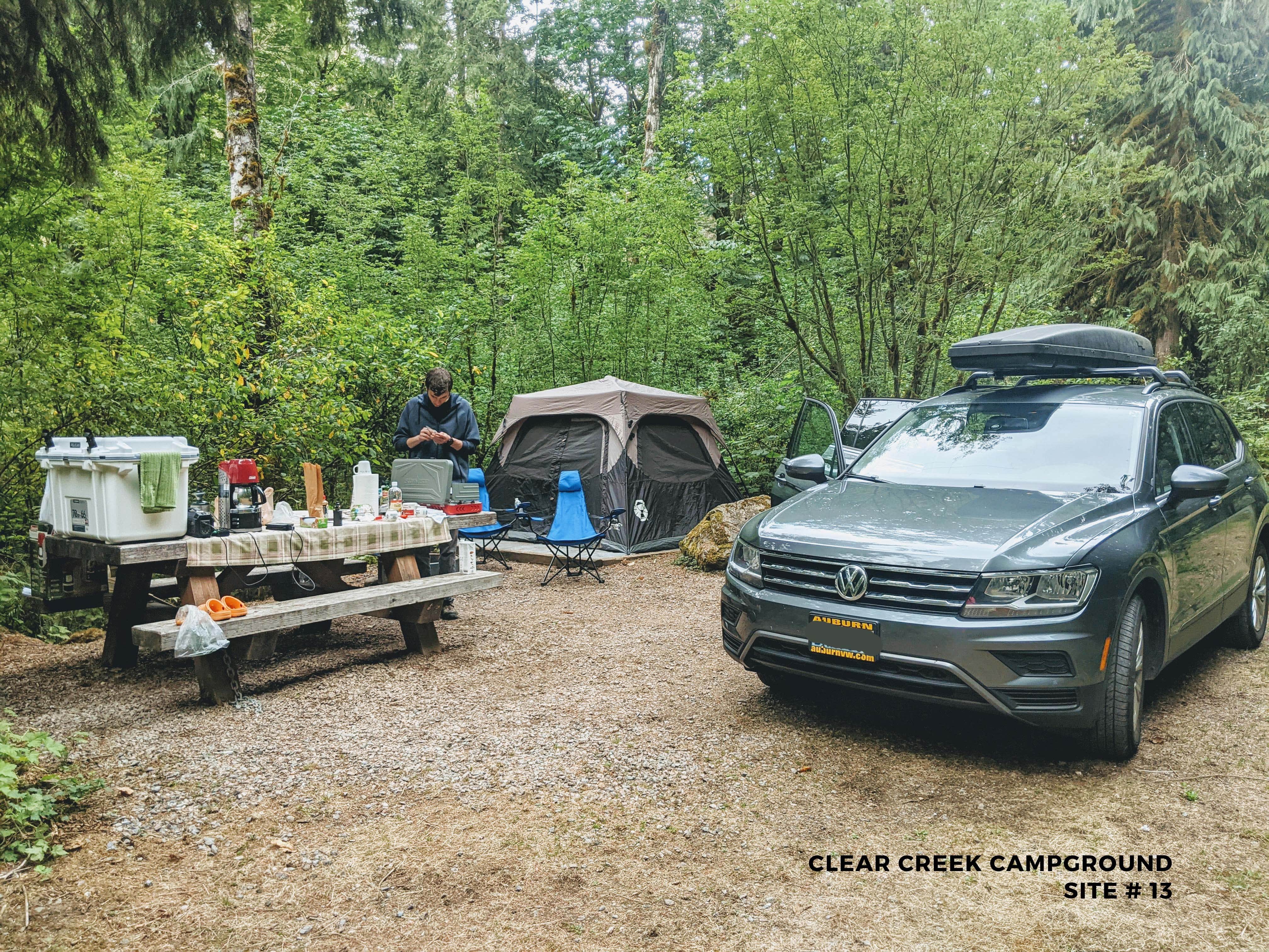 Kimmy G.'s photo at Clear Creek Campground near Mt. Baker-Snoqualmie National Forest