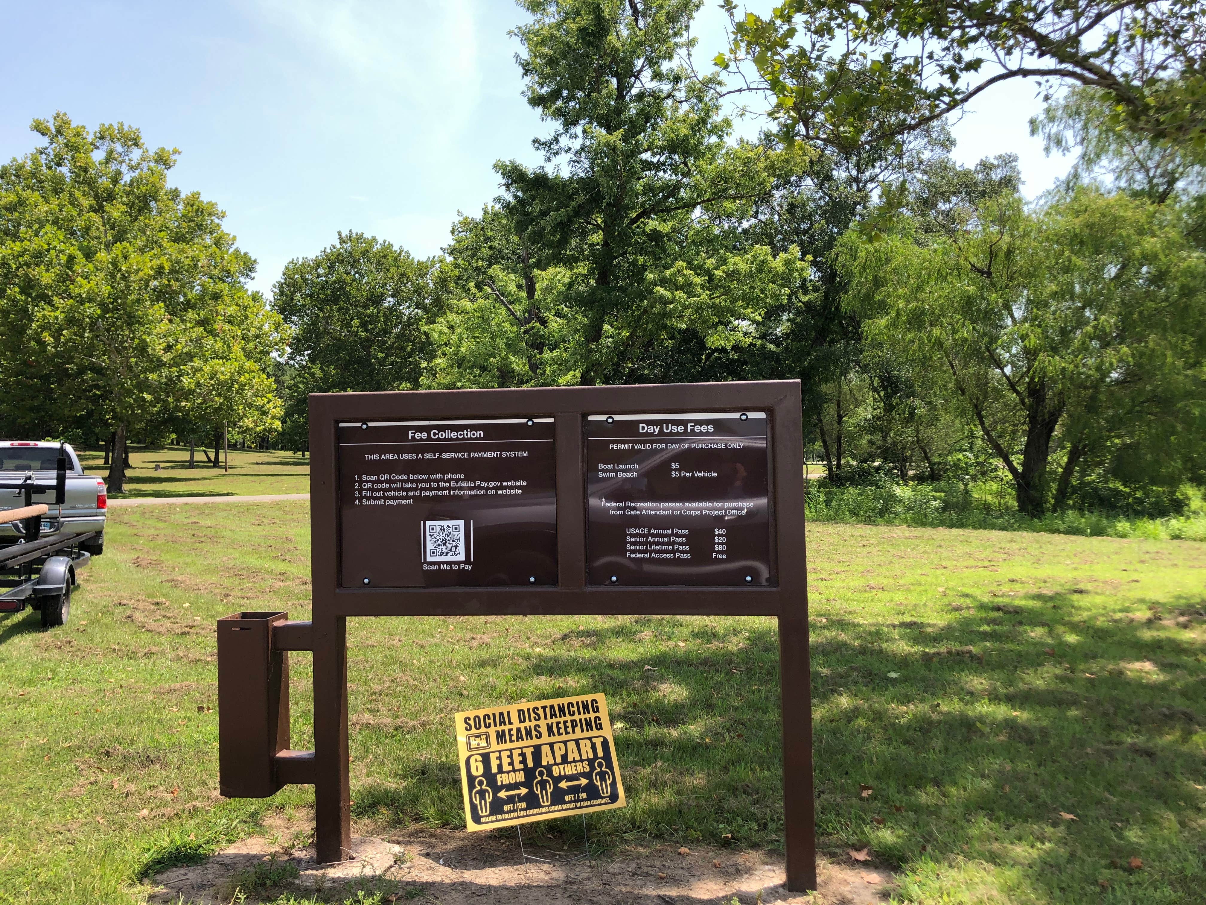 Camper-submitted photo at Mill Creek Recreation Area Eufaula Lake Oklahoma near Canadian, OK