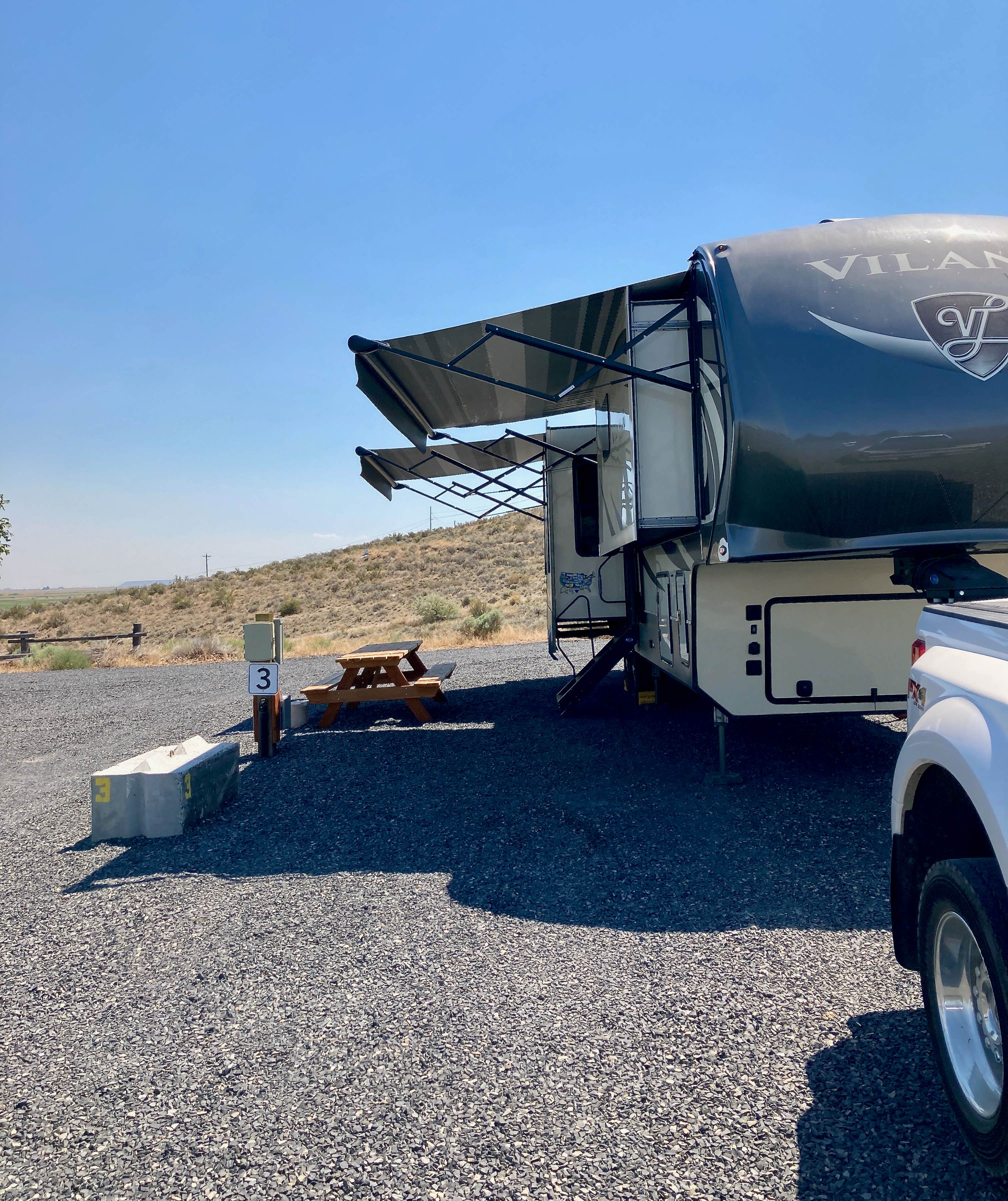 MickandKarla W.'s photo of rv camping at Bosch's Big Bear RV Park near Hines, OR