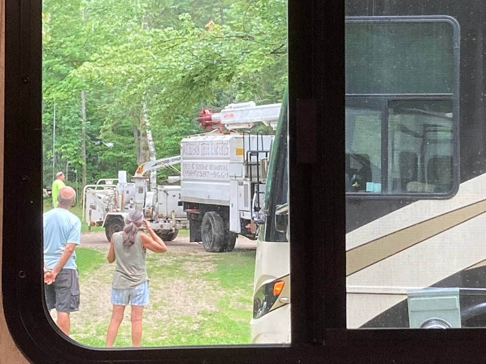 Camper-submitted photo at Wooded Acres Campground near Prudenville, MI