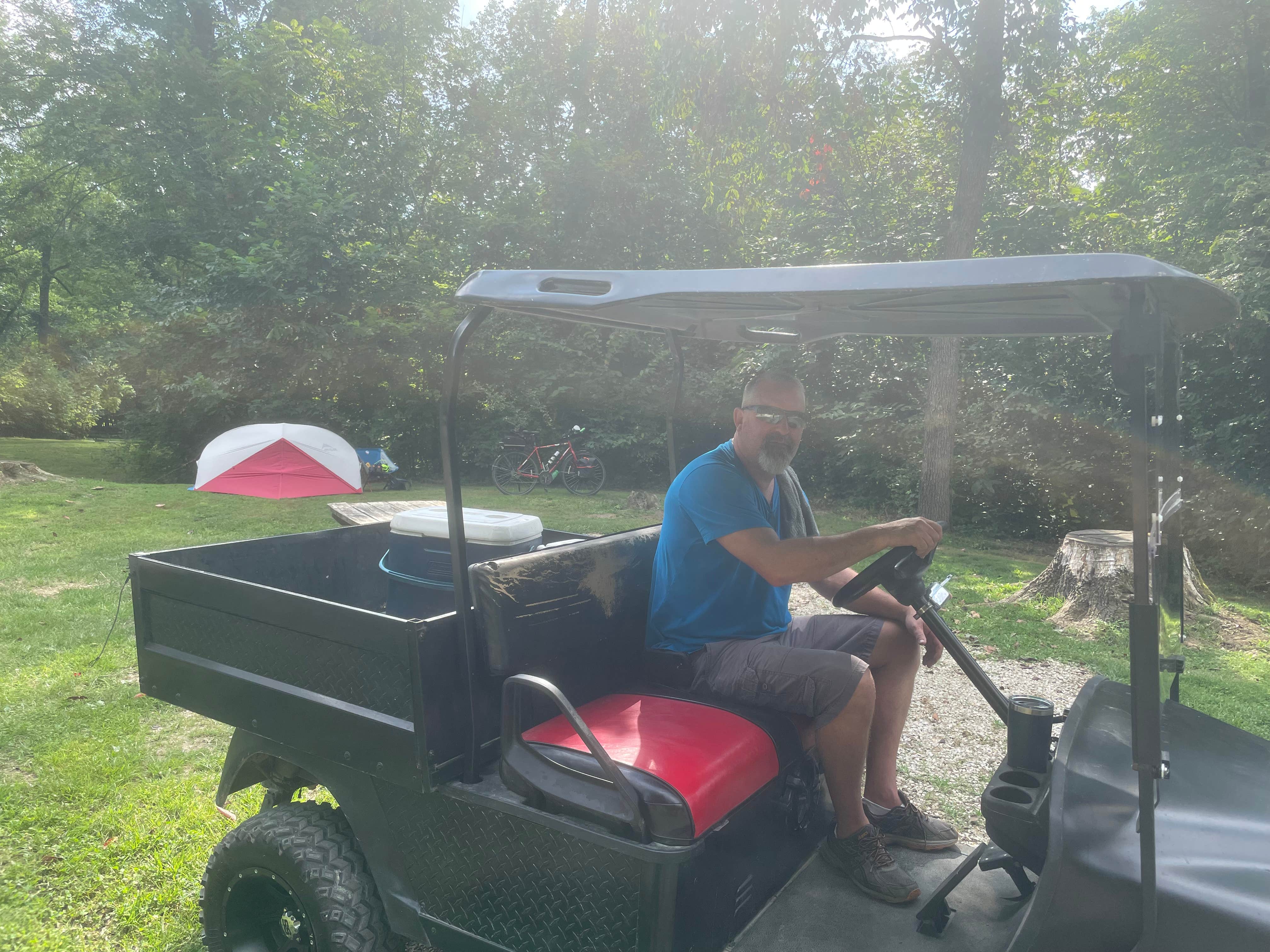 Camping near Prides Creek Co Park: West Boggs Park, Loogootee, Indiana