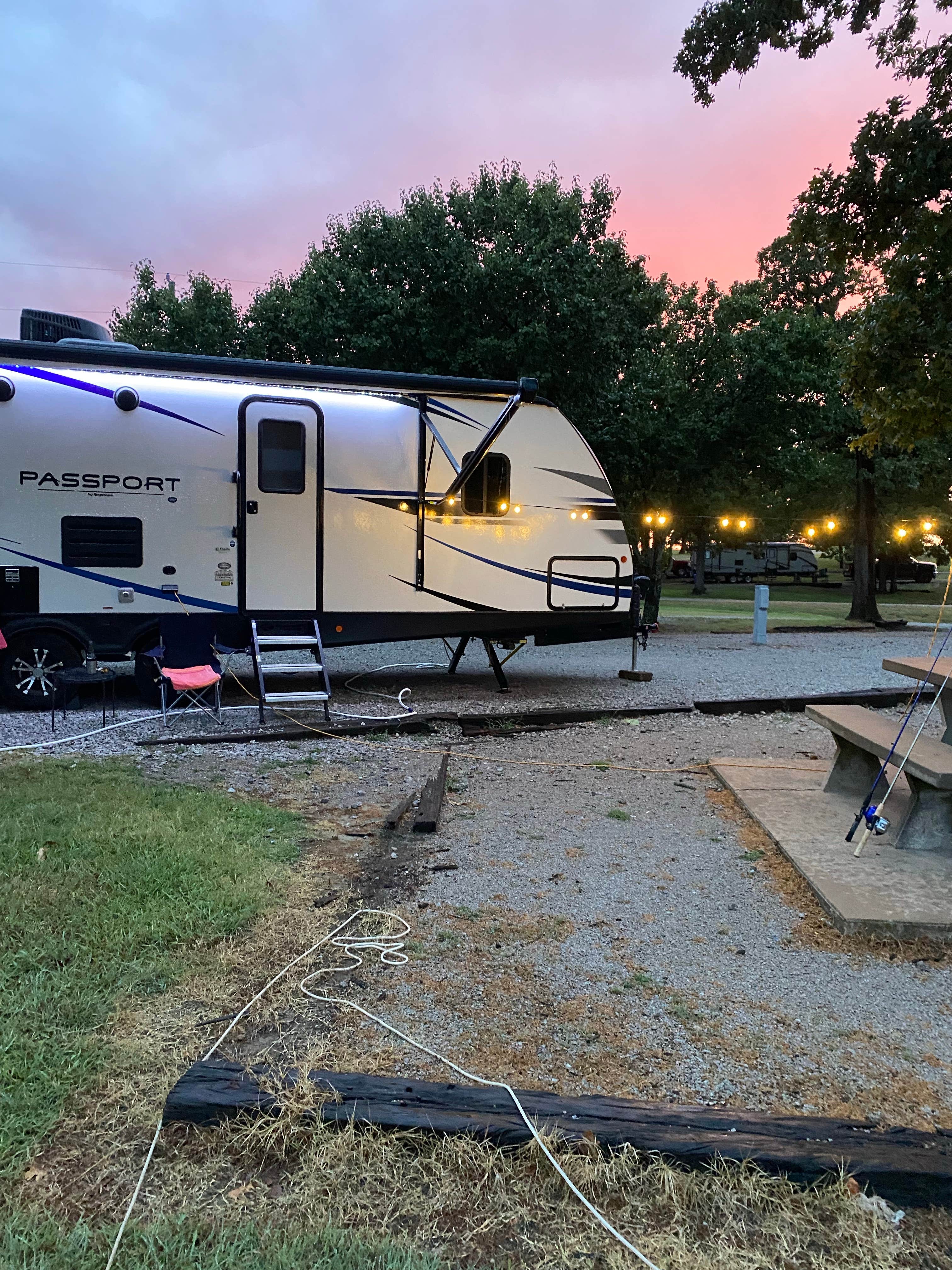Sam H.'s photo of rv camping at Heyburn Park near Kellyville, OK