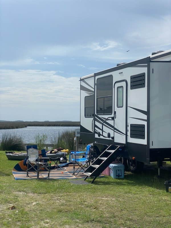 Cody B.'s photo of rv camping at Cedar Island Ranch near Swan Quarter, NC