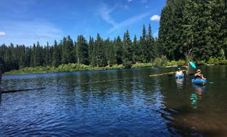 Camping near Big Lake: Clear Lake Resort, Willamette National Forest, Oregon