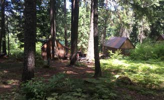 Jenn M.'s photo of a cabin at Clear Lake Resort near Idanha, OR