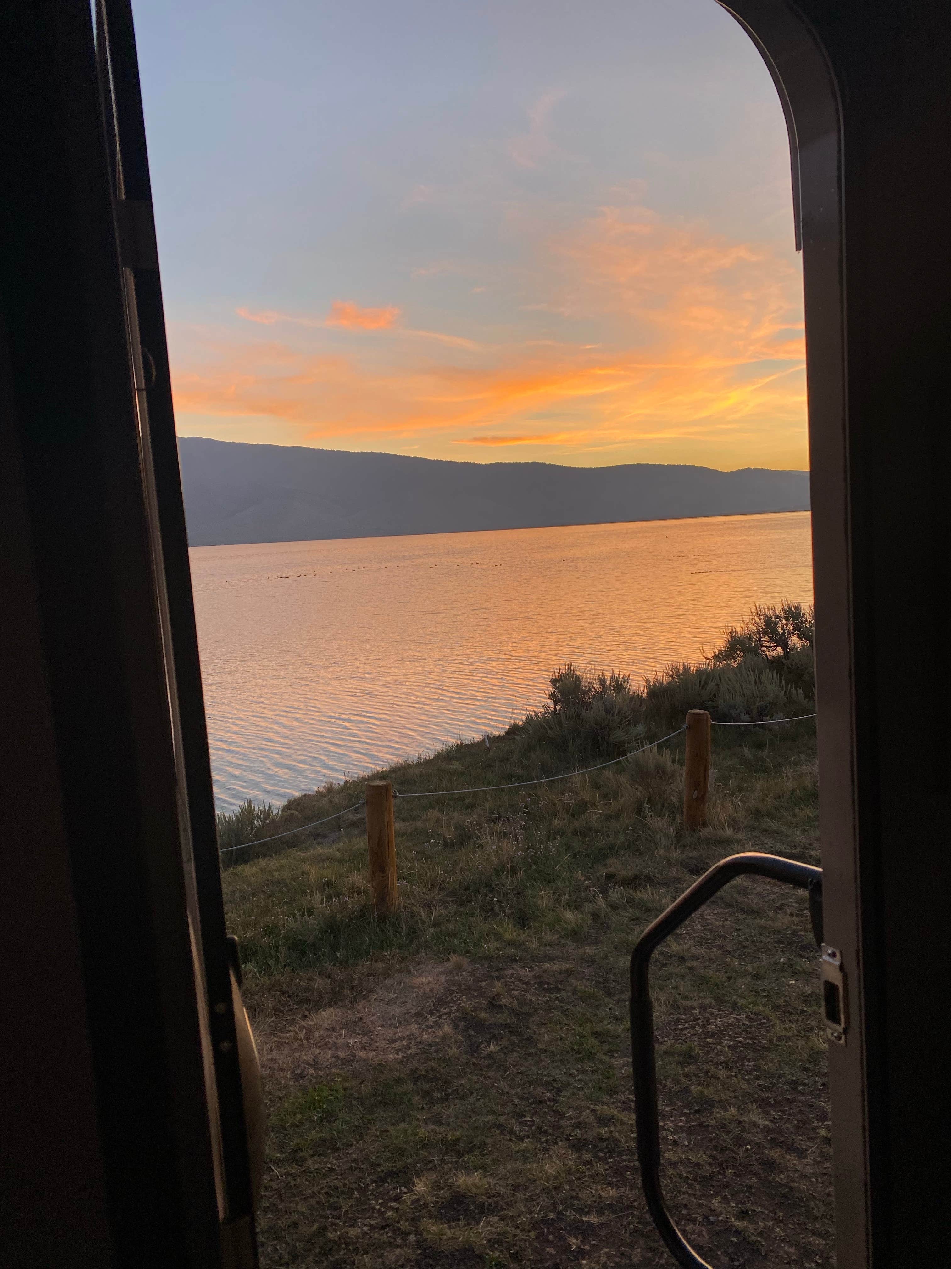 Samantha J.'s photo of a dispersed camping area at Henry's Lake BLM Dispersed near Island Park, ID
