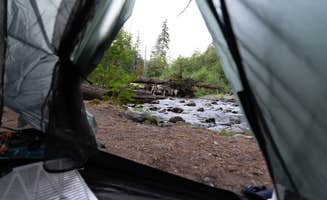 Graham C.'s photo of tent camping at Camp Pleasant — Olympic National Park near Pacific Beach, WA