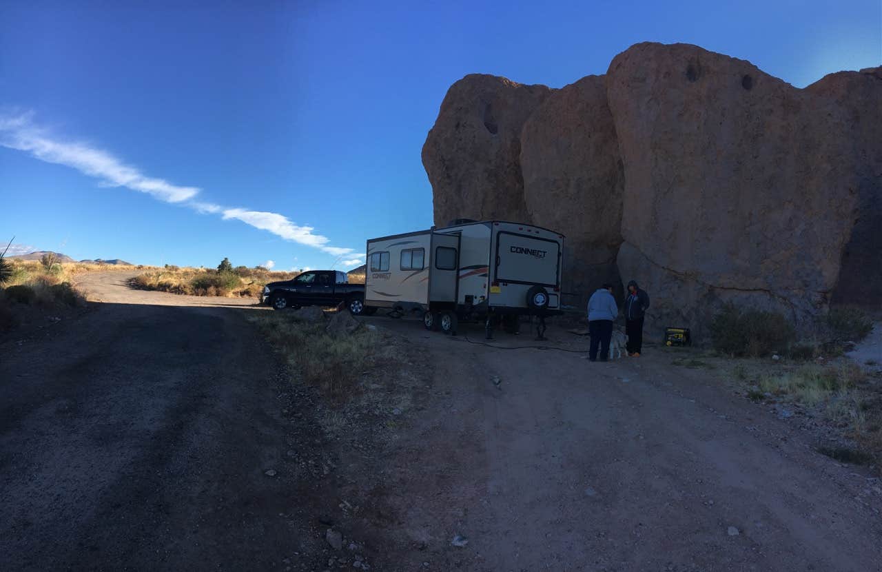 Camper submitted image from City of Rocks State Park Campground - 2