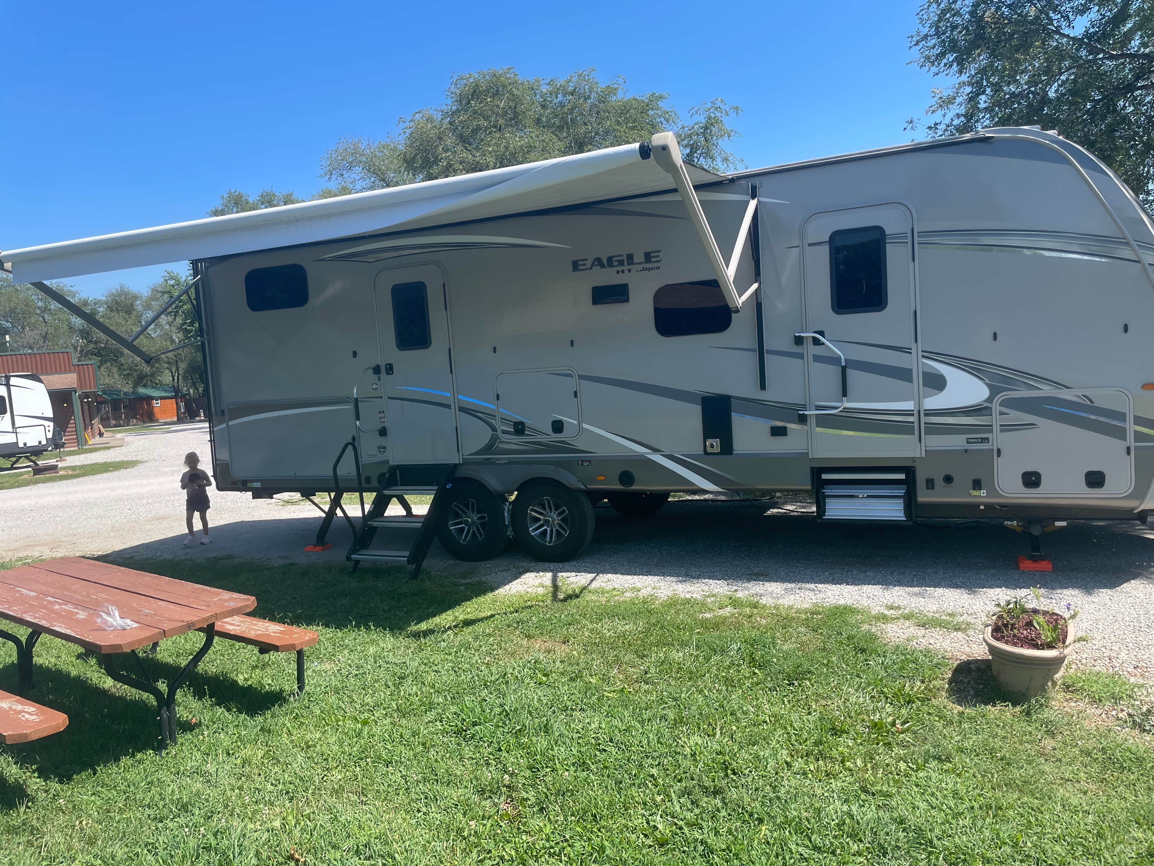 Nicole T.'s photo of rv camping at Kansas City East-Oak Grove KOA near Warrensburg, MO