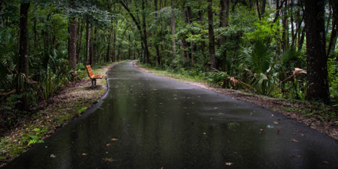 Camper submitted image from Rainbow River Peek Private Van/Tent Site - 4