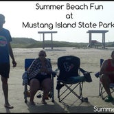 Review photo of Mustang Island State Park Campground by Rosa H., June 19, 2018