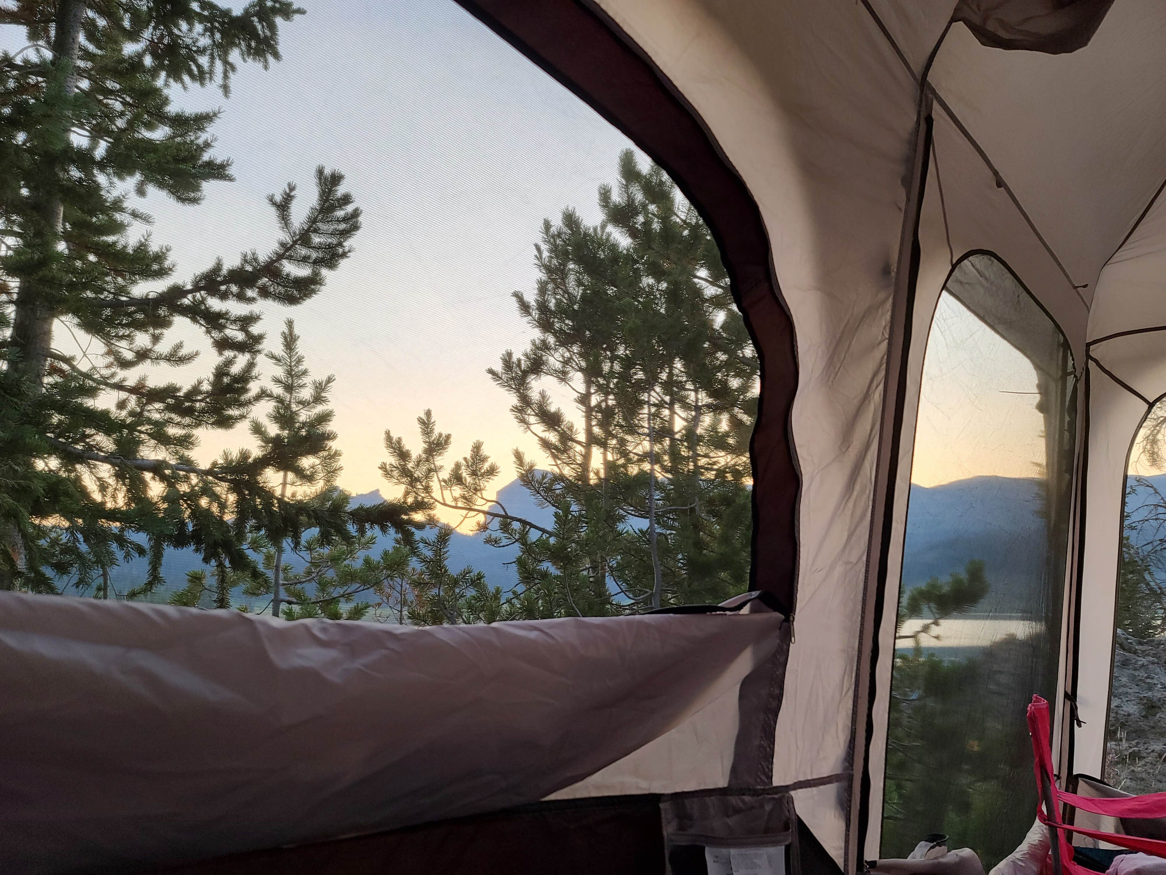 Kelly M.'s photo at Pinnacles Campground - Brooks Lake near Dubois, WY