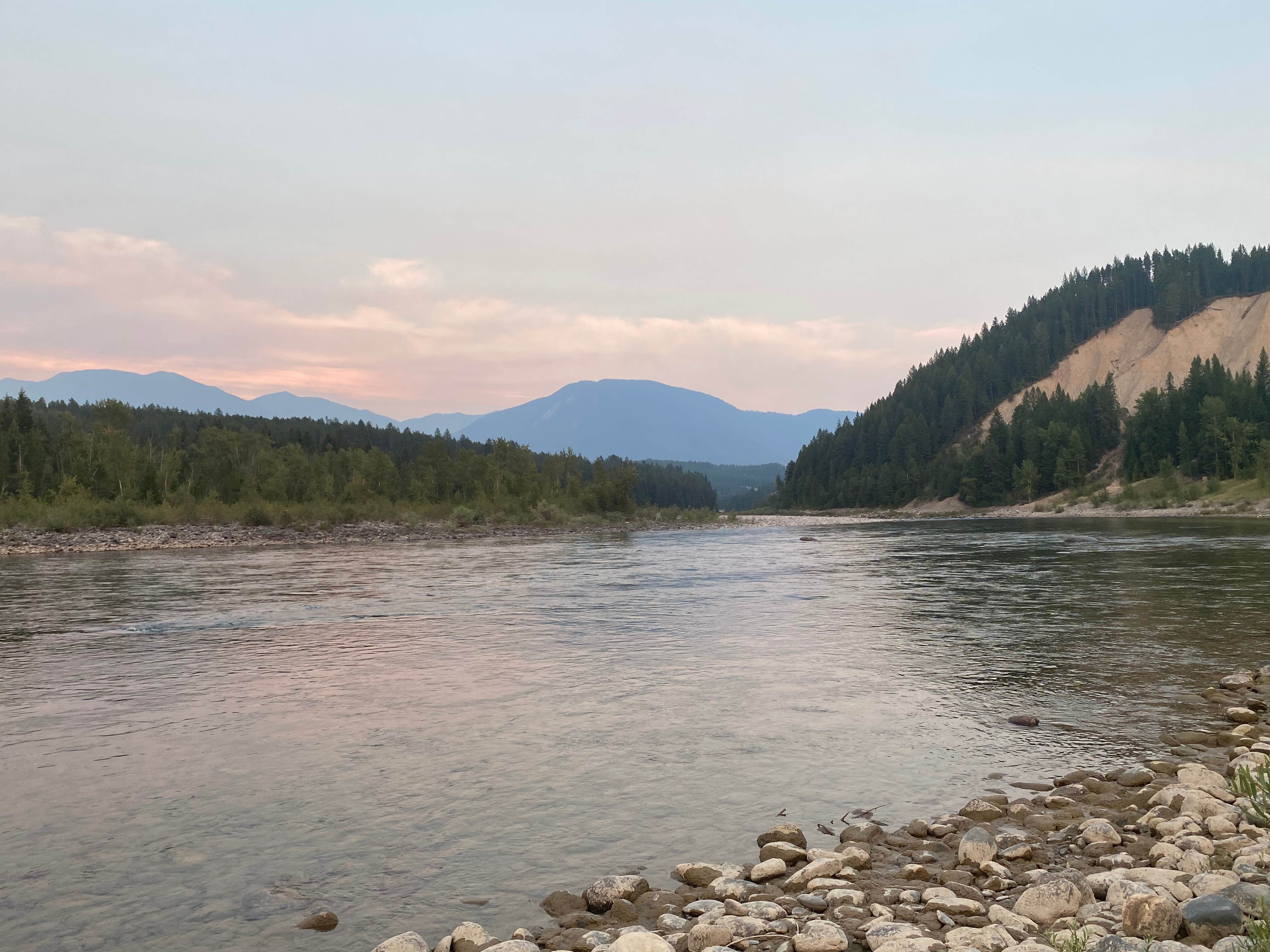 Angelina H.'s photo of a dispersed camping area at Blankenship Bridge - Dispersed Camping near Stryker, MT