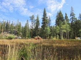 Mitch G.'s photo of glamping accommodations at Beaverhead National Forest Grasshopper Campground and Picnic Area near Gibbonsville, ID