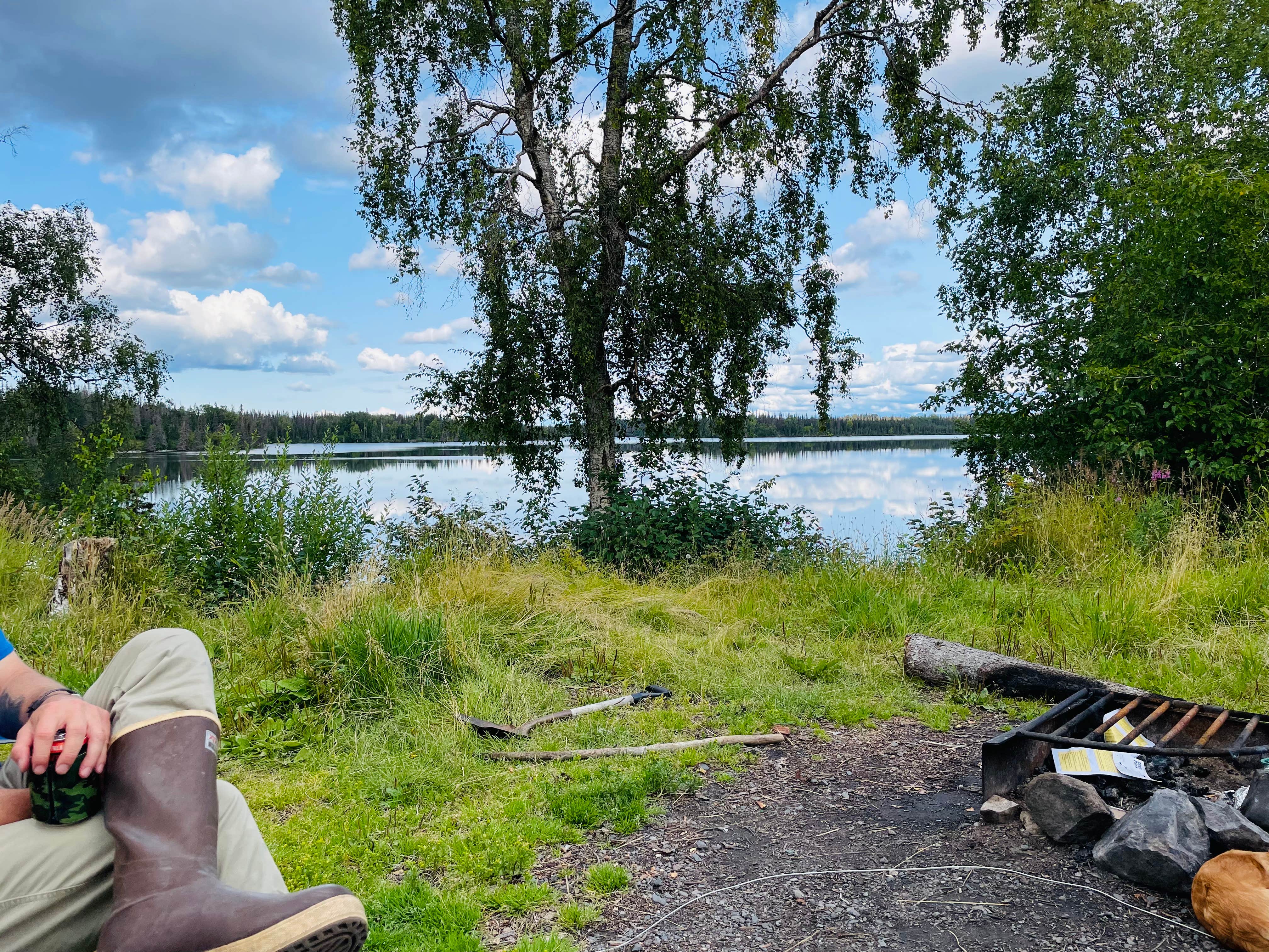 Camper submitted image from Dolly Varden Lake Campground - 3