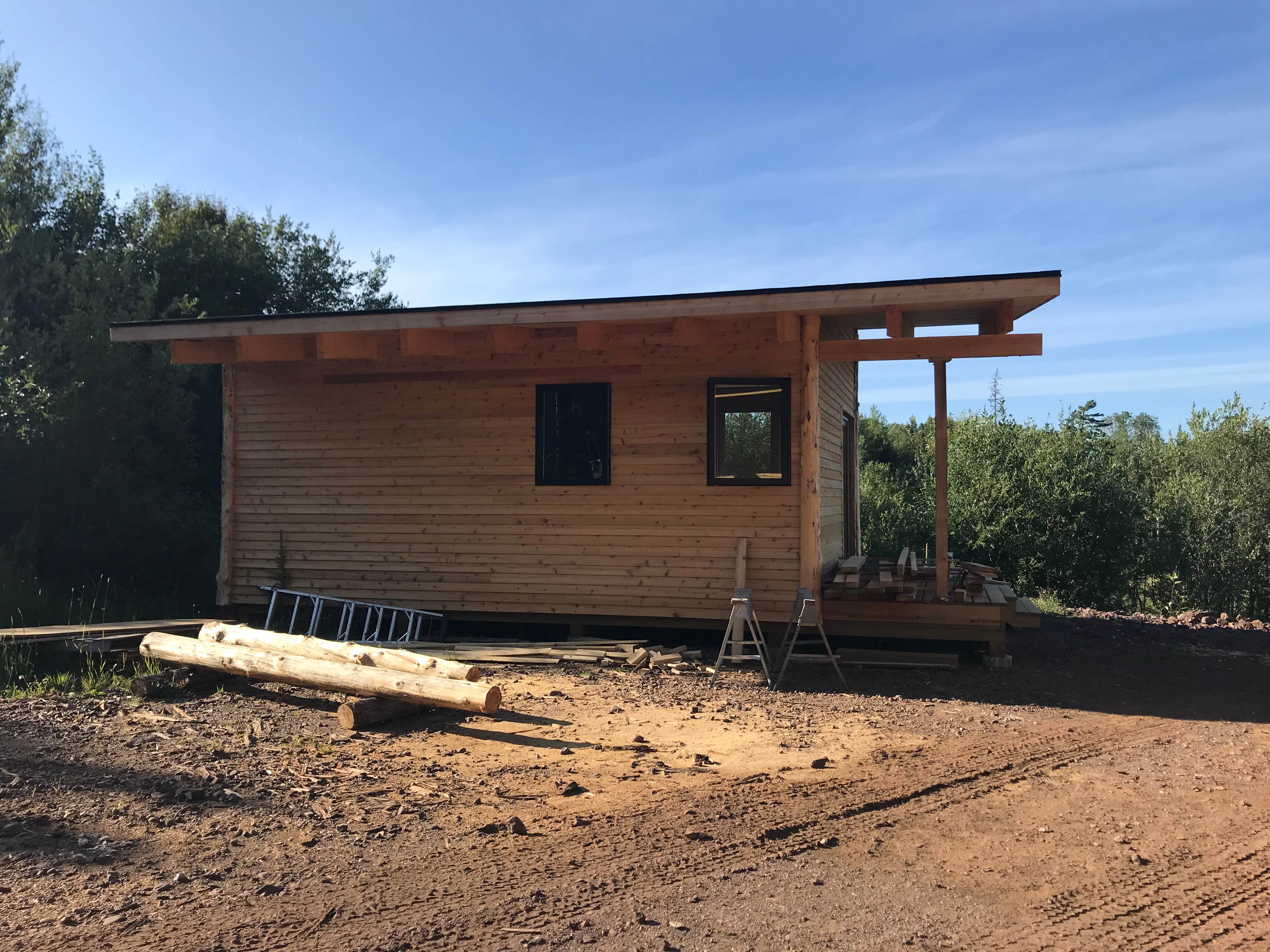 Emilee S.'s photo of a cabin at Trails End Campground near Eagle Harbor, MI