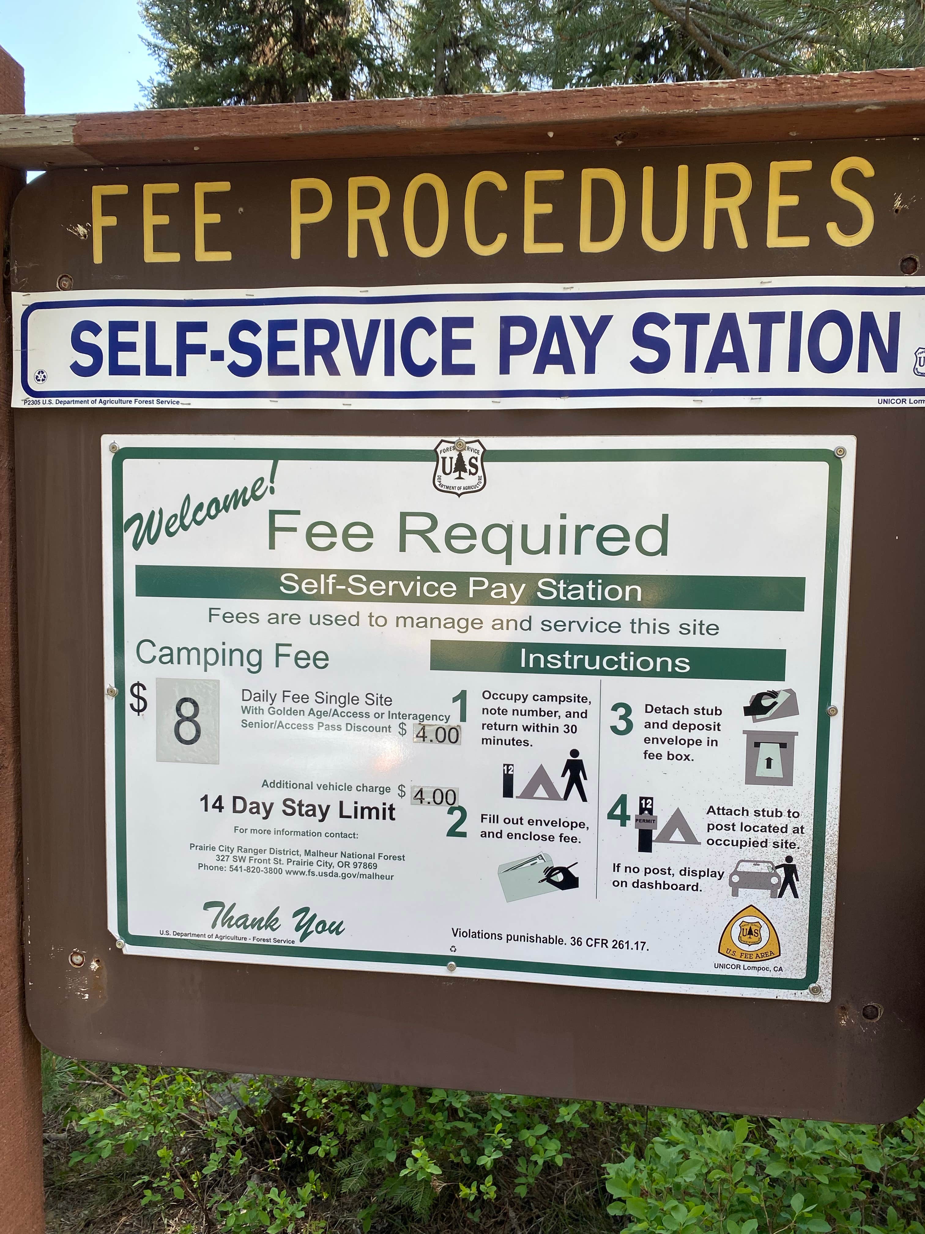 Camper-submitted photo at Dixie Campground near John Day, OR