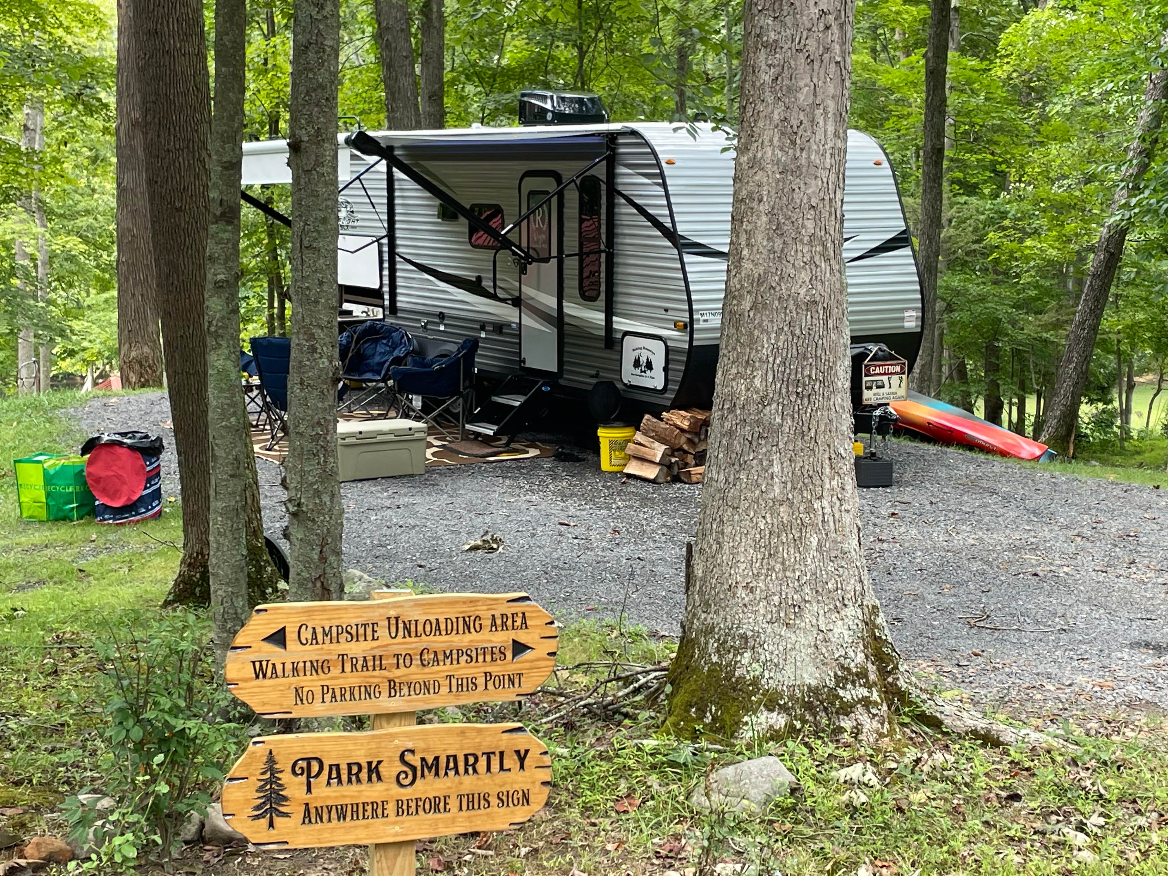 Saskia H.'s photo of rv camping at Camp Cacapon near Berkeley Springs, WV