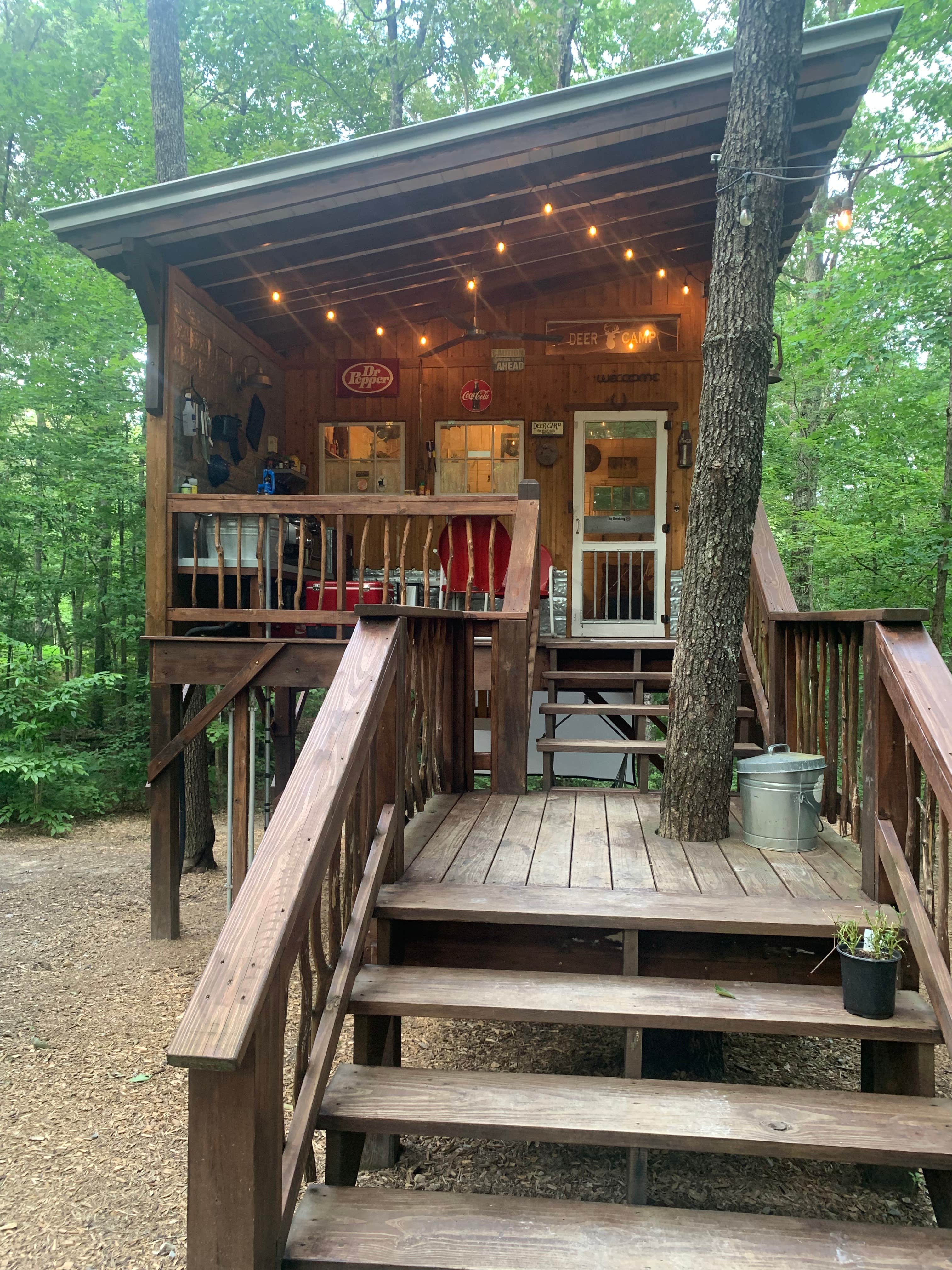 Name's photo of a cabin at Glamping at Deer Camp near Tullahoma, TN