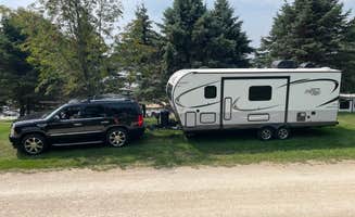 James W.'s photo of rv camping at Snug Harbor Inn Campground on Turtle Lake near Fontana-on-Geneva Lake, WI