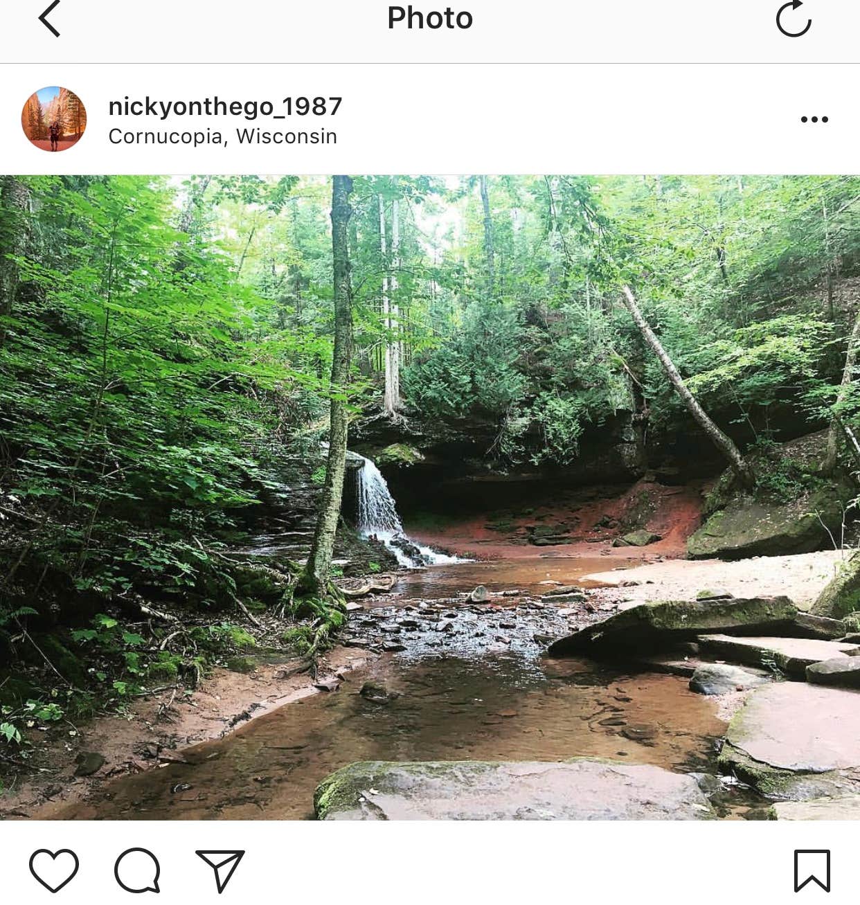 Camper-submitted photo at Herbster Campground near Knife River, MN