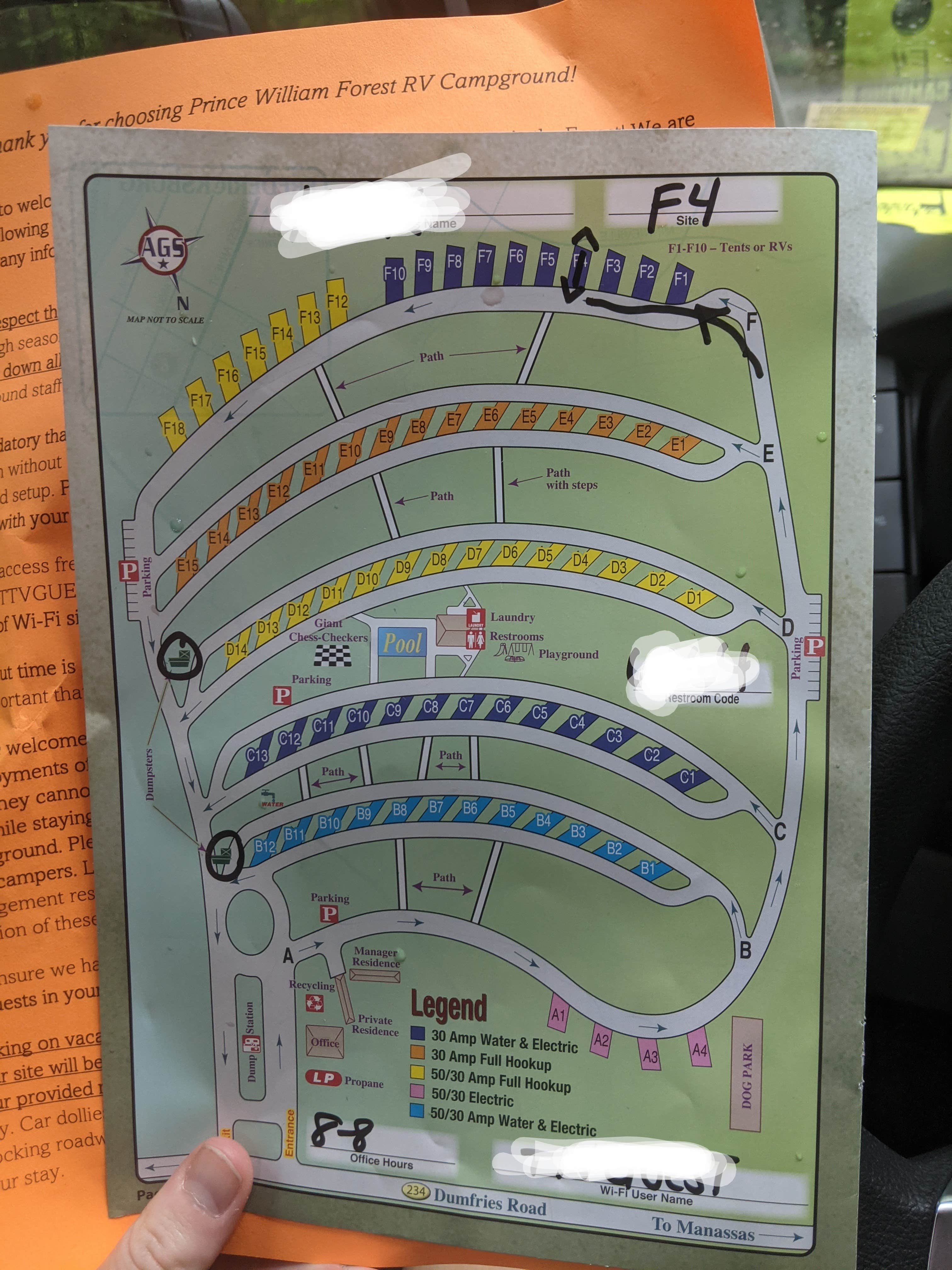 Camper-submitted photo at Prince William Forest RV Campground — Prince William Forest Park near Takoma Park, MD