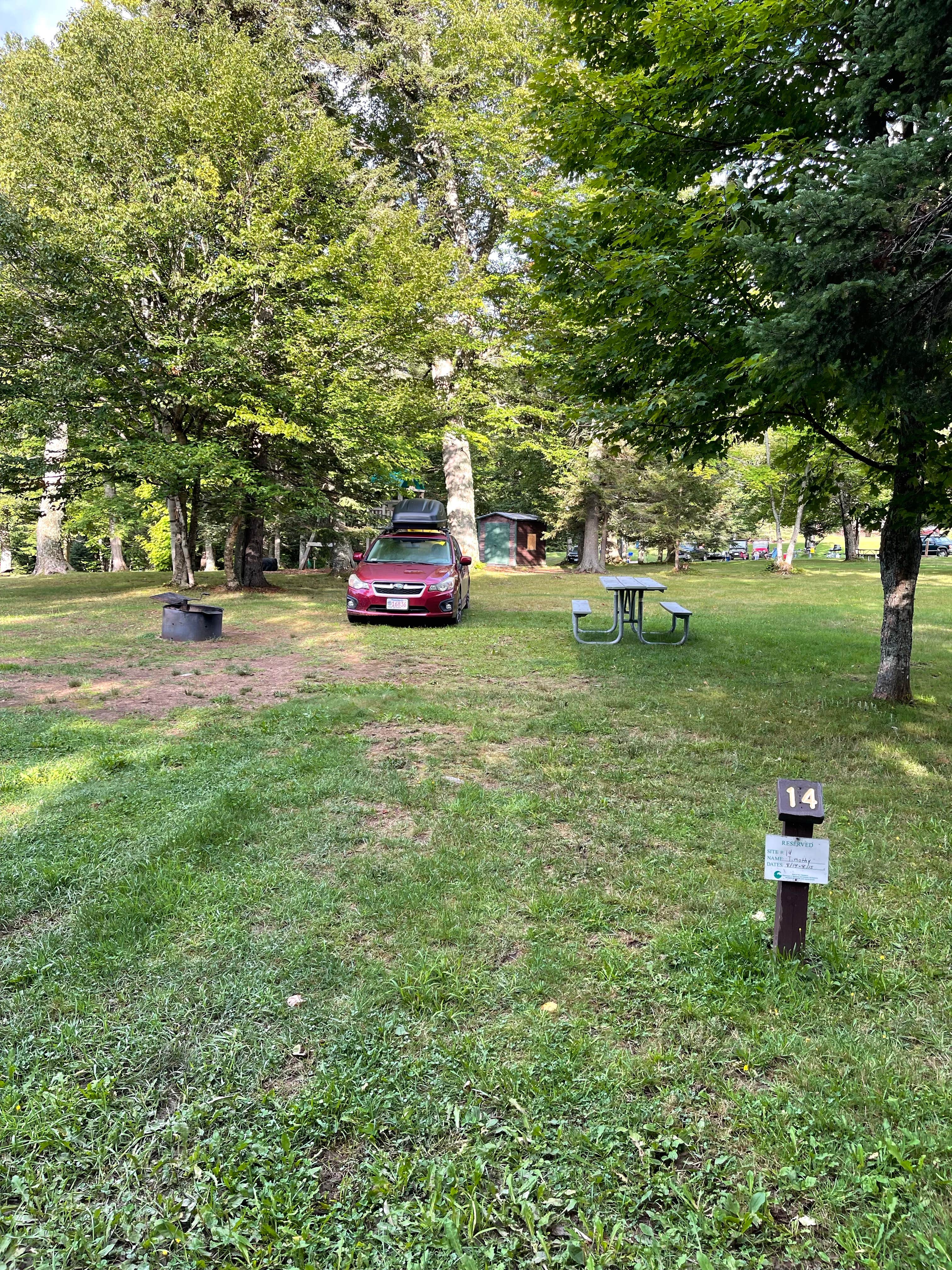 Timothy M.'s photo at Coleman State Park Campground near North Stratford, NH