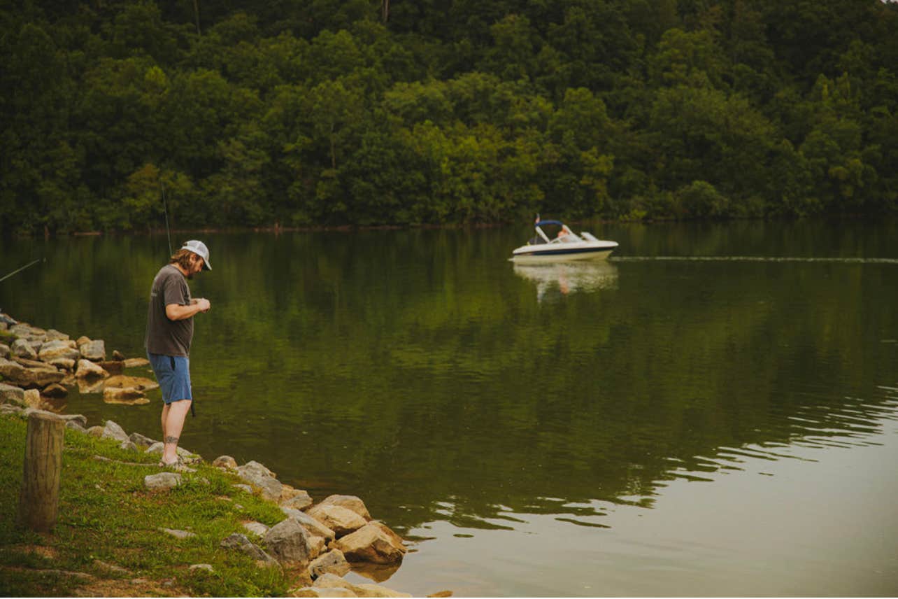 Camper submitted image from Bulltown Campground — Burnsville Lake Wildlife Management Area - 1