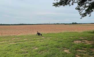 Debbie J.'s photo of camping with pets at Territory Route 66 RV Park & Campgrounds near Foss, OK